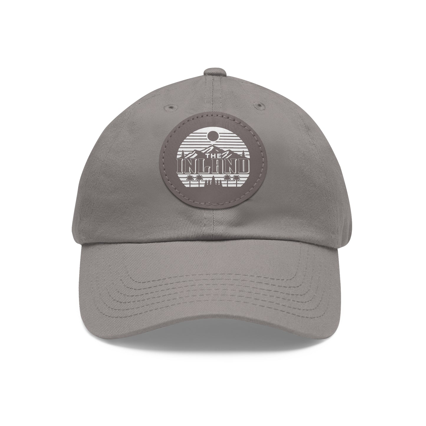 🔥 THE INLAND™ Leather Patch Dad Hat – For Real Ones Only 🔥