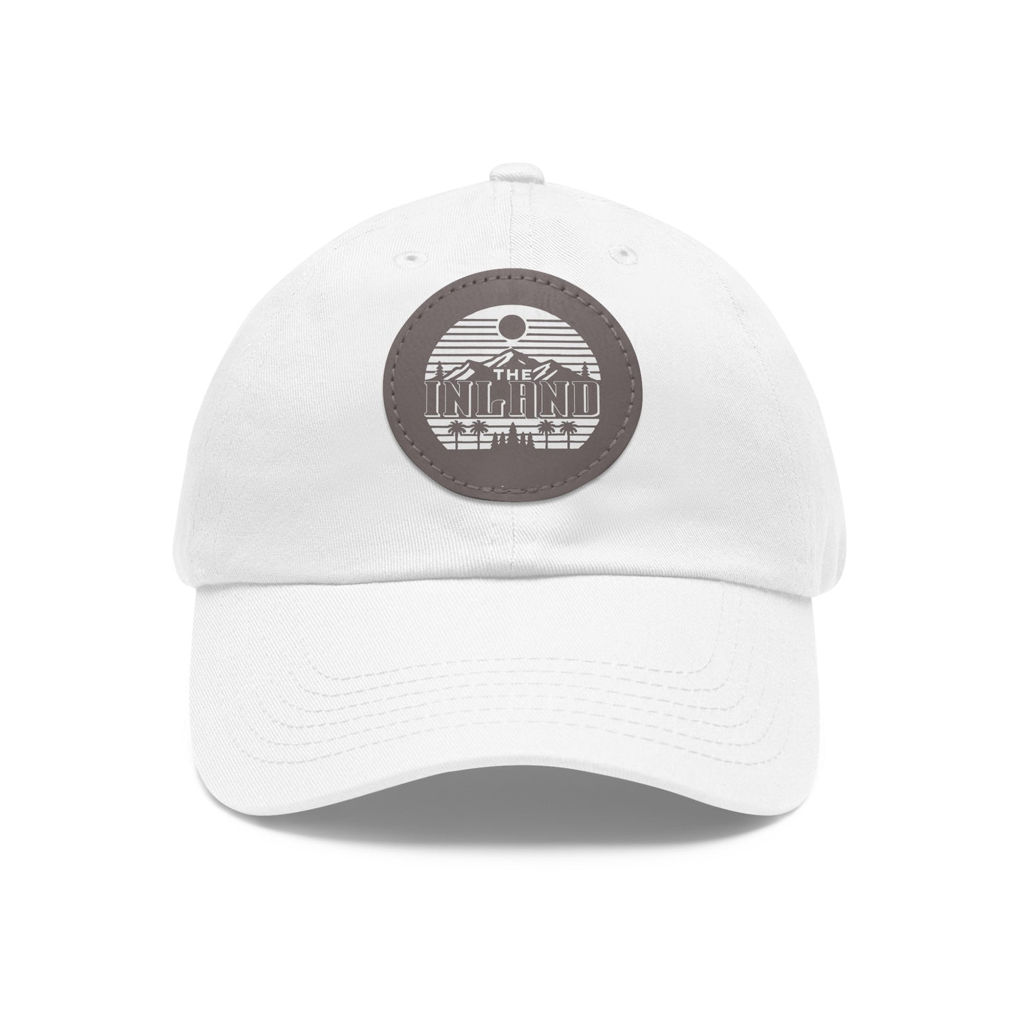 🔥 THE INLAND™ Leather Patch Dad Hat – For Real Ones Only 🔥