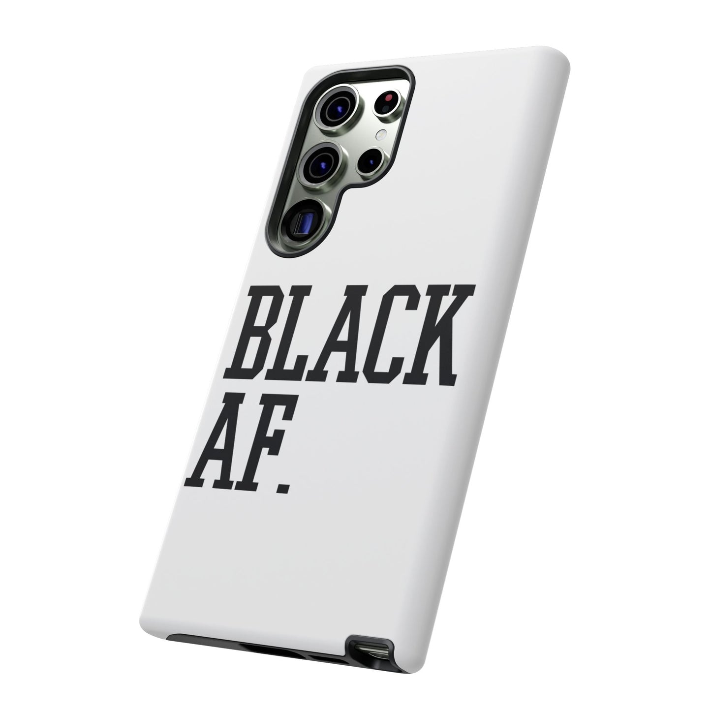 Black AF Phone Case | Bold Protective Case for iPhone & Android | Culture in Your Pocket