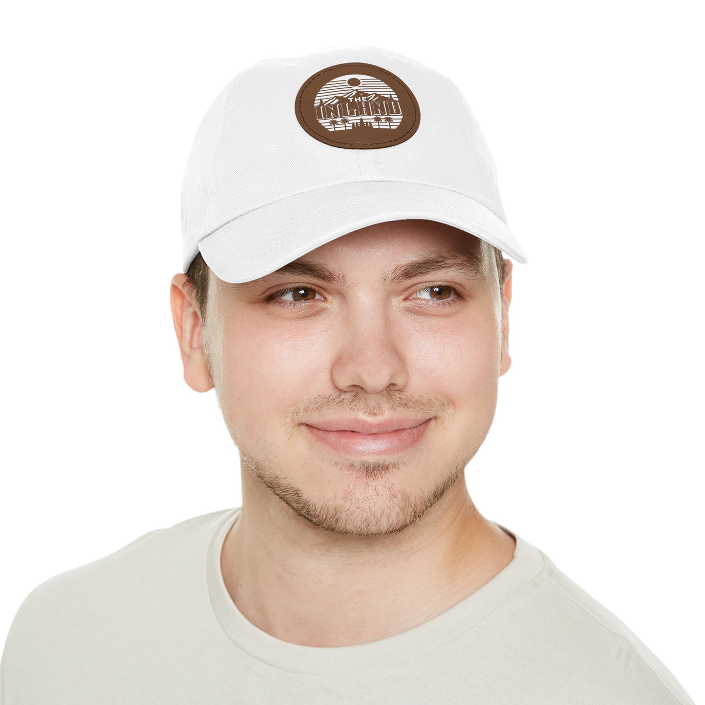 🔥 THE INLAND™ Leather Patch Dad Hat – For Real Ones Only 🔥