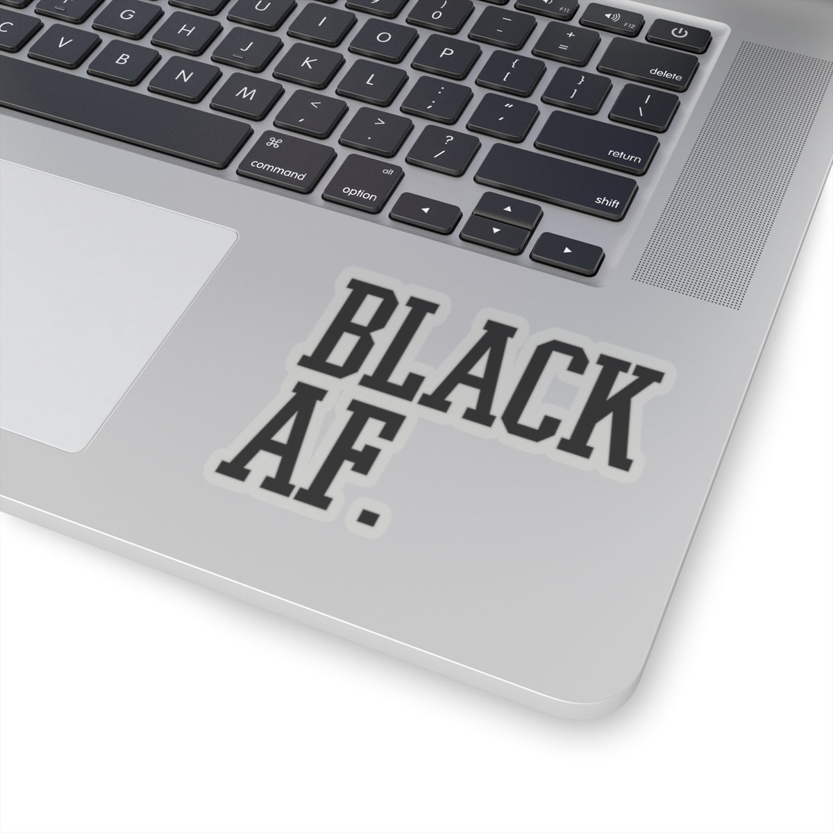 Personalized Black AF Kiss-Cut Stickers