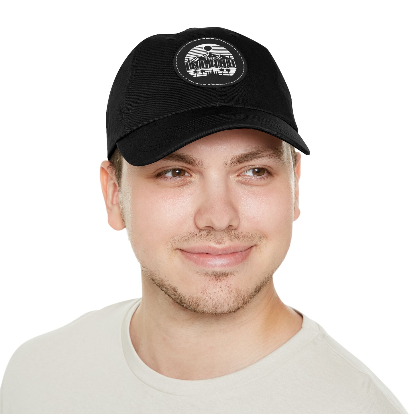 🔥 THE INLAND™ Leather Patch Dad Hat – For Real Ones Only 🔥