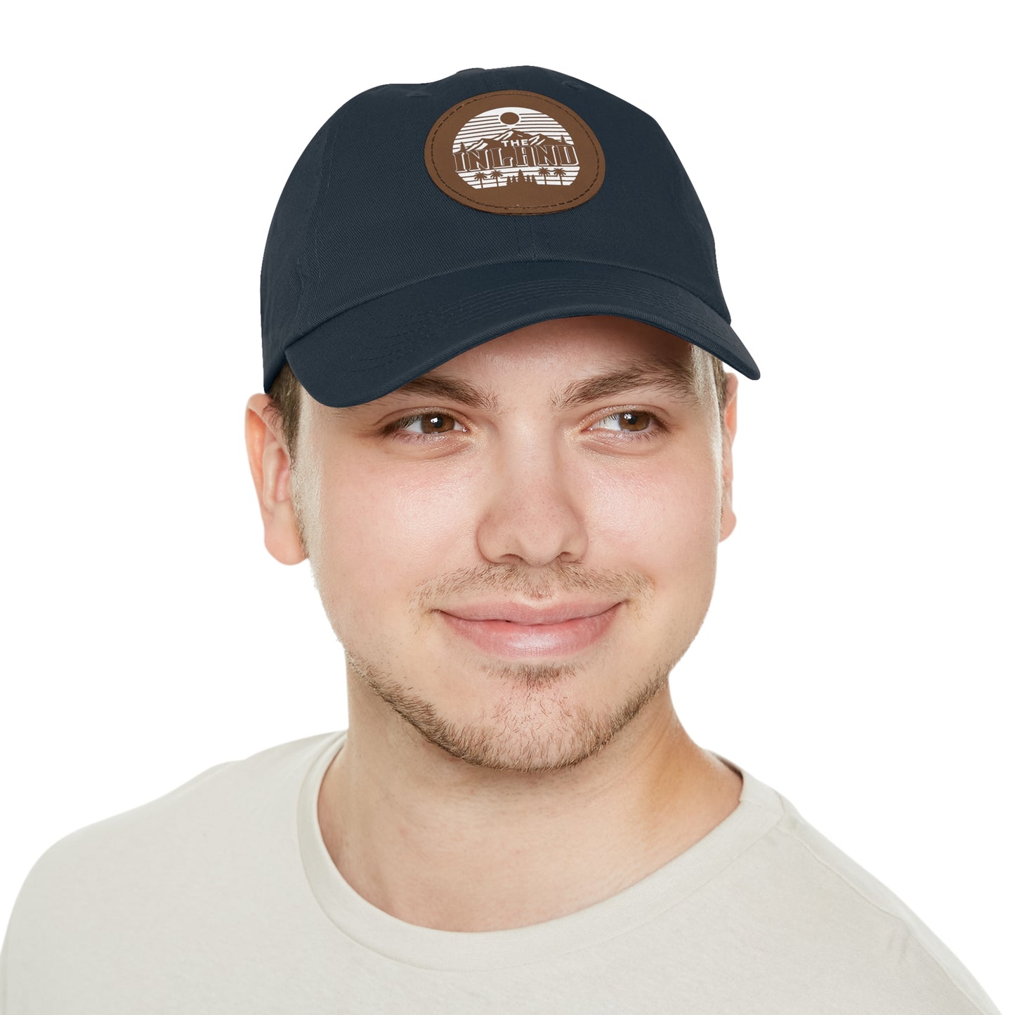 🔥 THE INLAND™ Leather Patch Dad Hat – For Real Ones Only 🔥