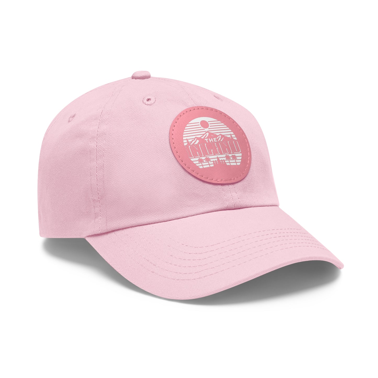🔥 THE INLAND™ Leather Patch Dad Hat – For Real Ones Only 🔥