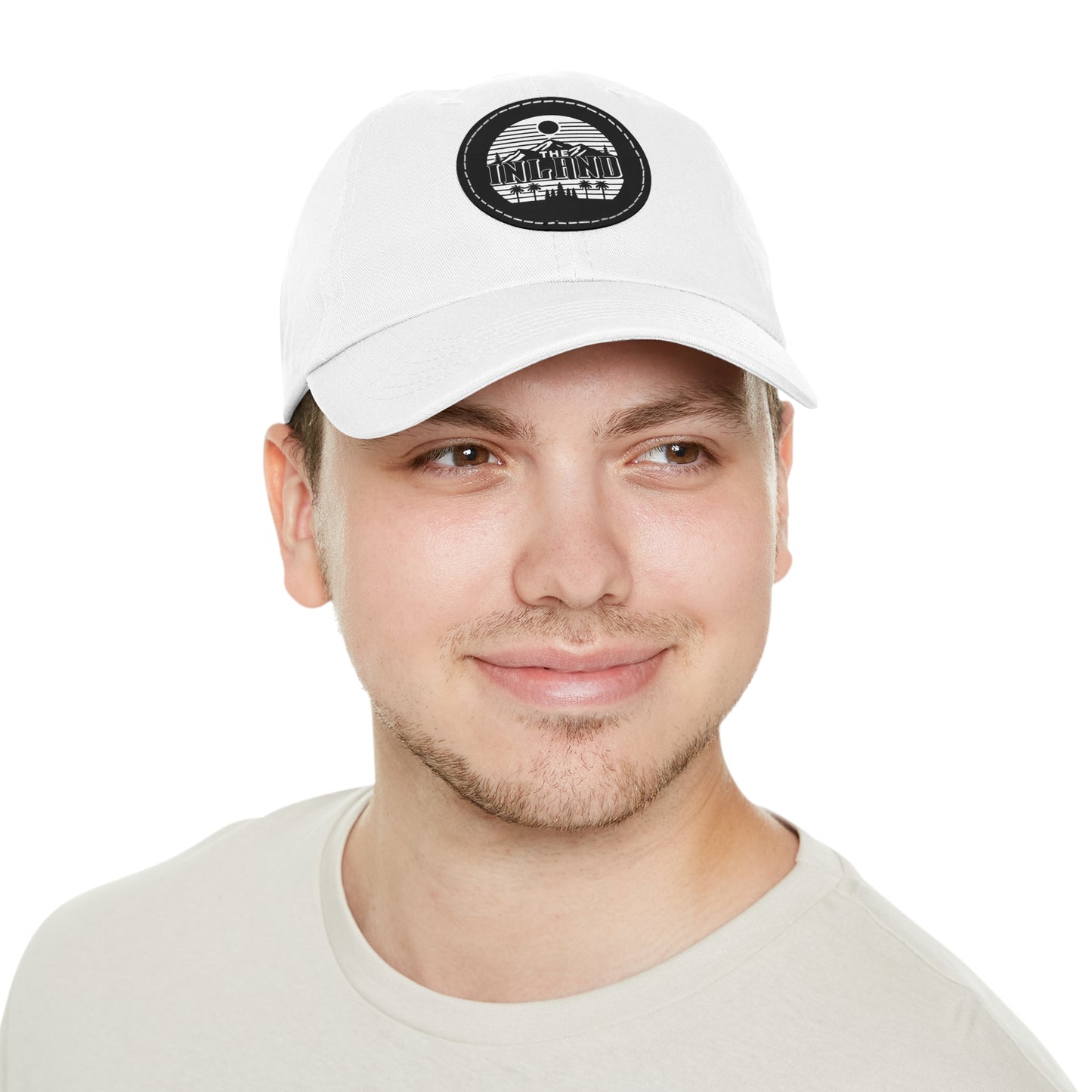 🔥 THE INLAND™ Leather Patch Dad Hat – For Real Ones Only 🔥