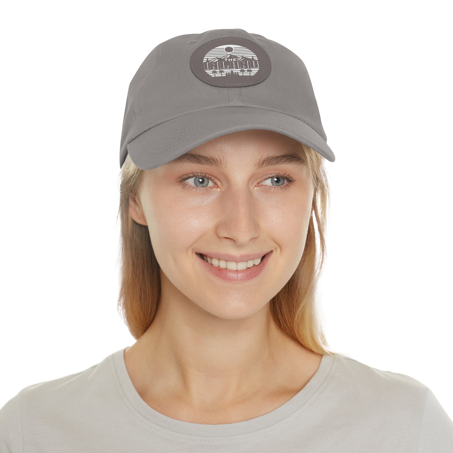 🔥 THE INLAND™ Leather Patch Dad Hat – For Real Ones Only 🔥