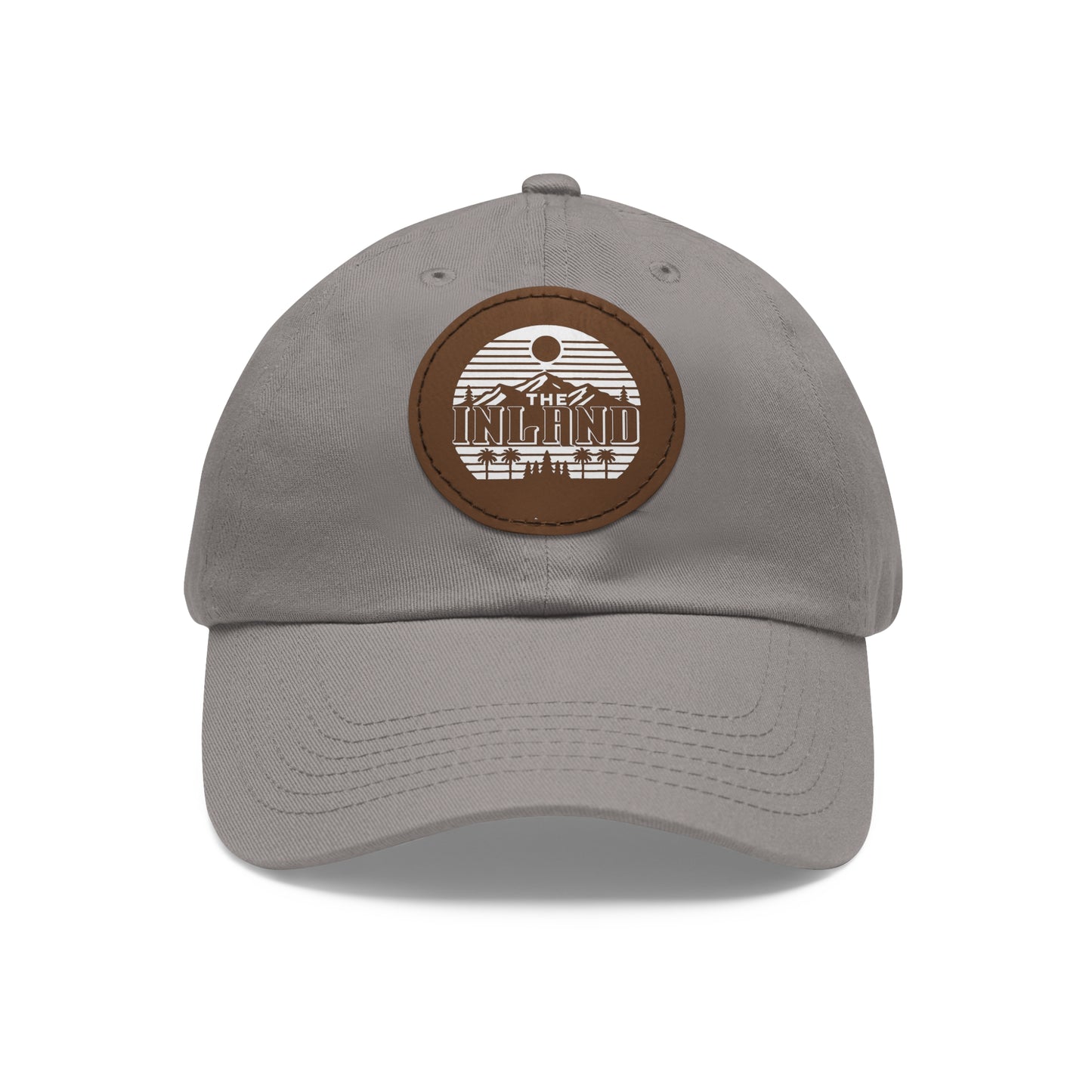 🔥 THE INLAND™ Leather Patch Dad Hat – For Real Ones Only 🔥