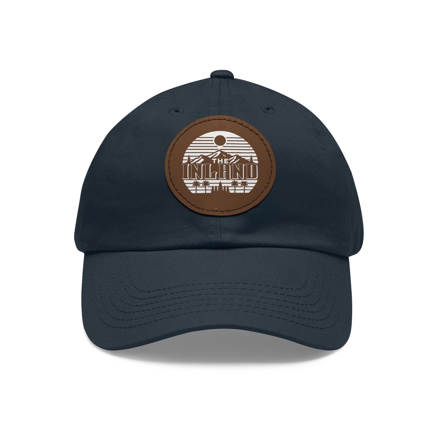 🔥 THE INLAND™ Leather Patch Dad Hat – For Real Ones Only 🔥