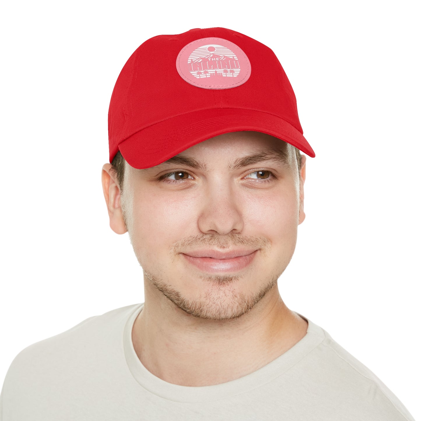 🔥 THE INLAND™ Leather Patch Dad Hat – For Real Ones Only 🔥