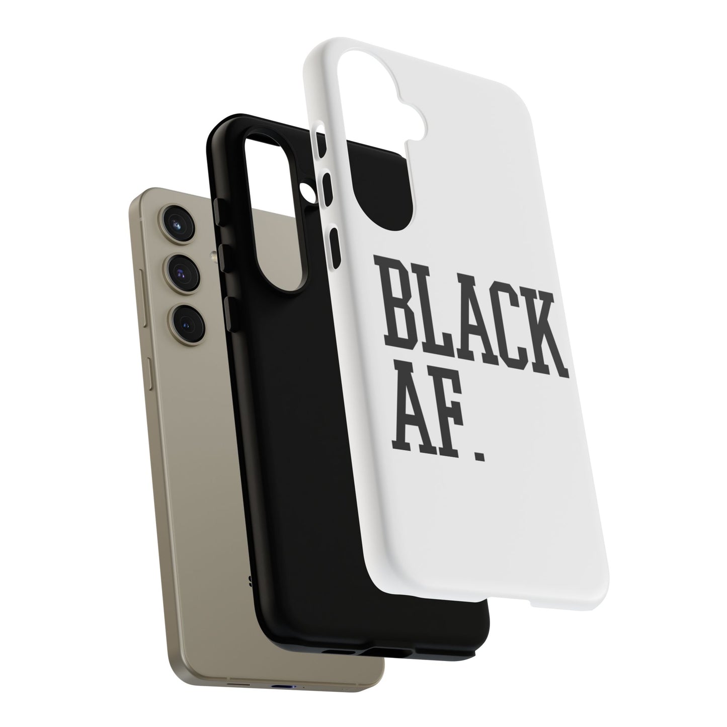 Black AF Phone Case | Bold Protective Case for iPhone & Android | Culture in Your Pocket