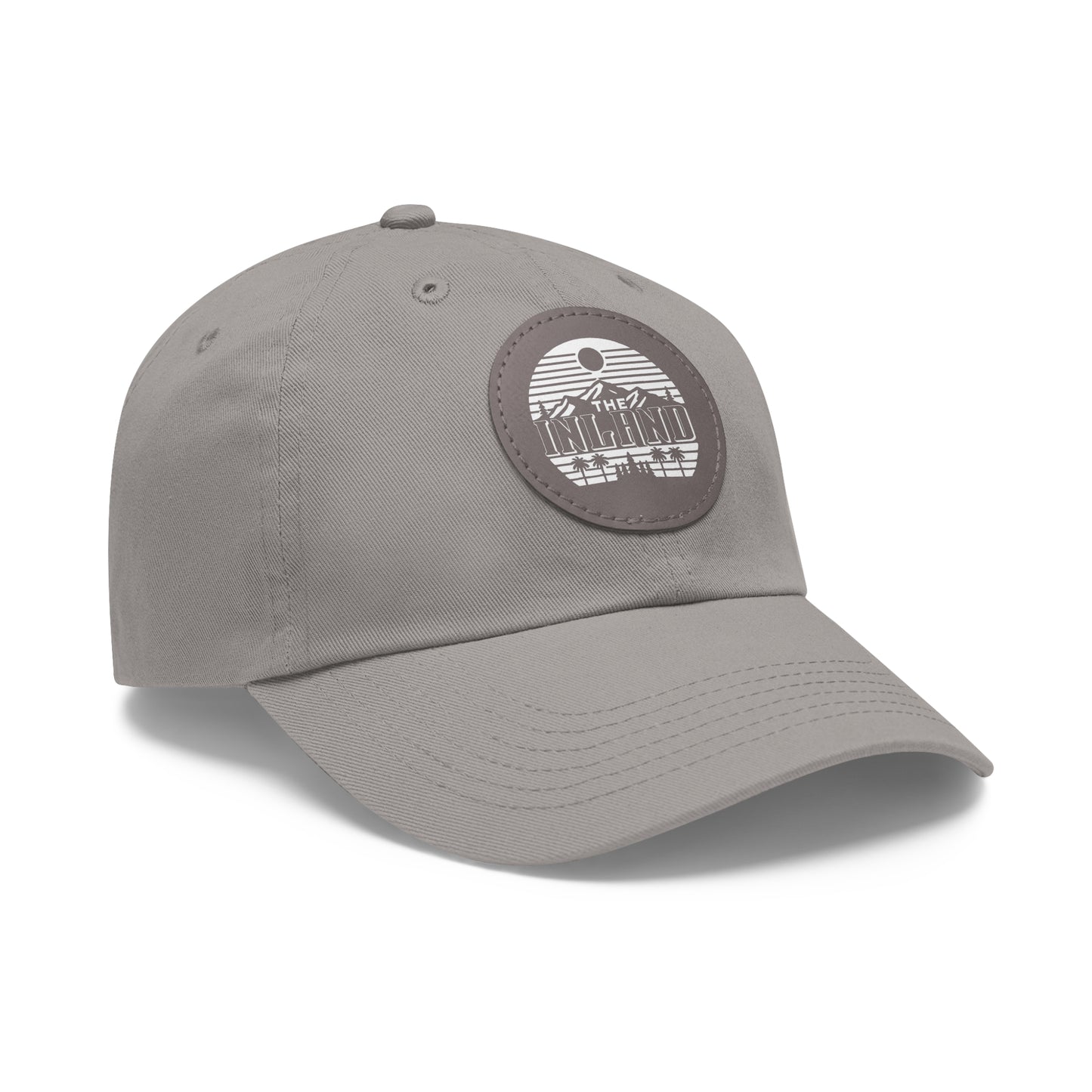 🔥 THE INLAND™ Leather Patch Dad Hat – For Real Ones Only 🔥