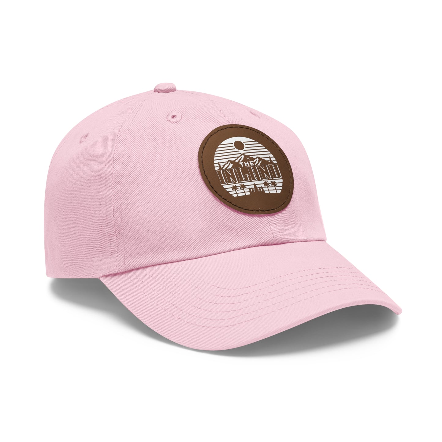🔥 THE INLAND™ Leather Patch Dad Hat – For Real Ones Only 🔥
