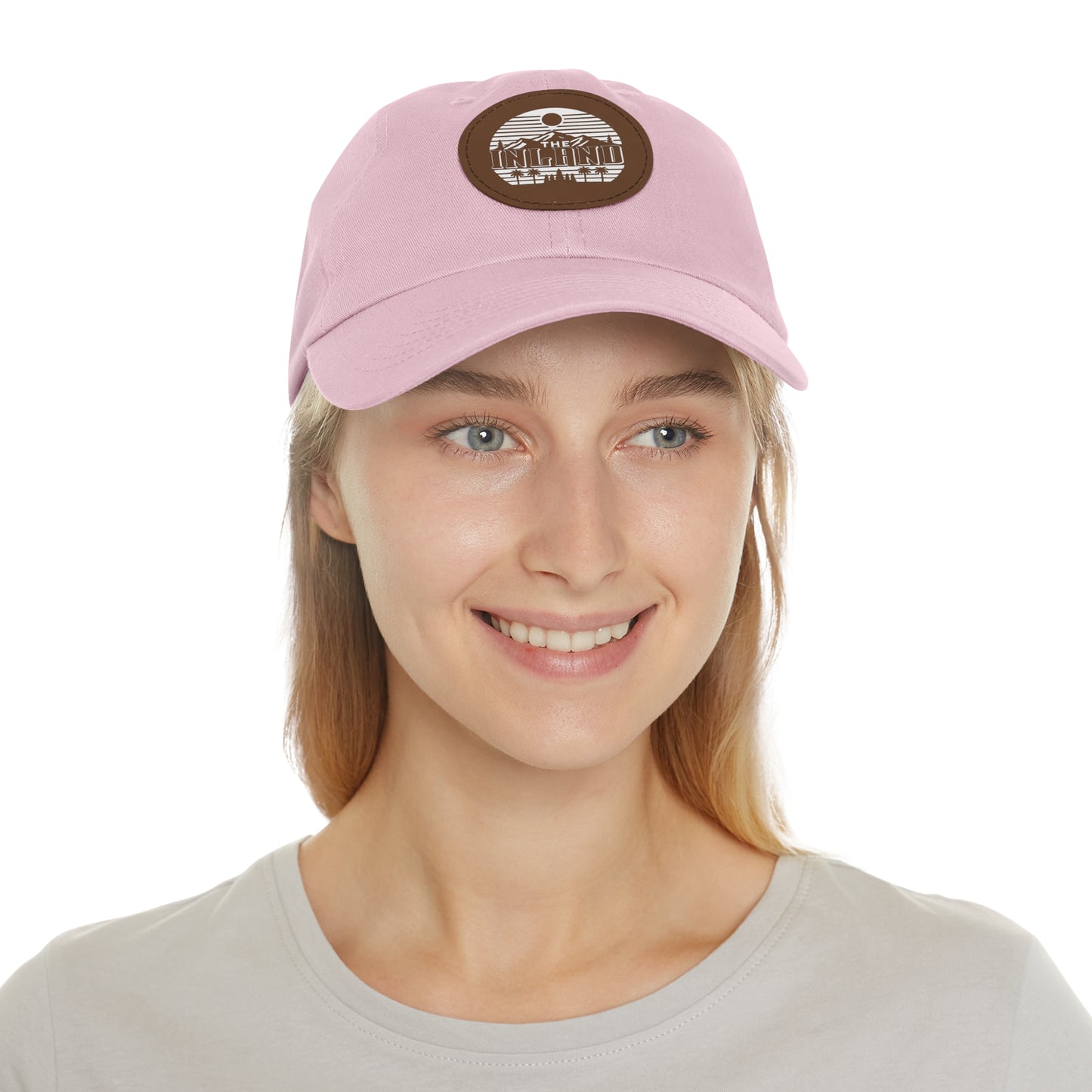 🔥 THE INLAND™ Leather Patch Dad Hat – For Real Ones Only 🔥