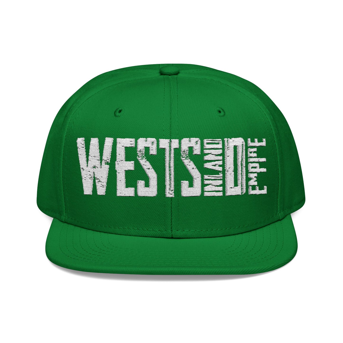 π§’ Westside Inland Empire Embroidered Snapback Hat β 909 Pride on Lock