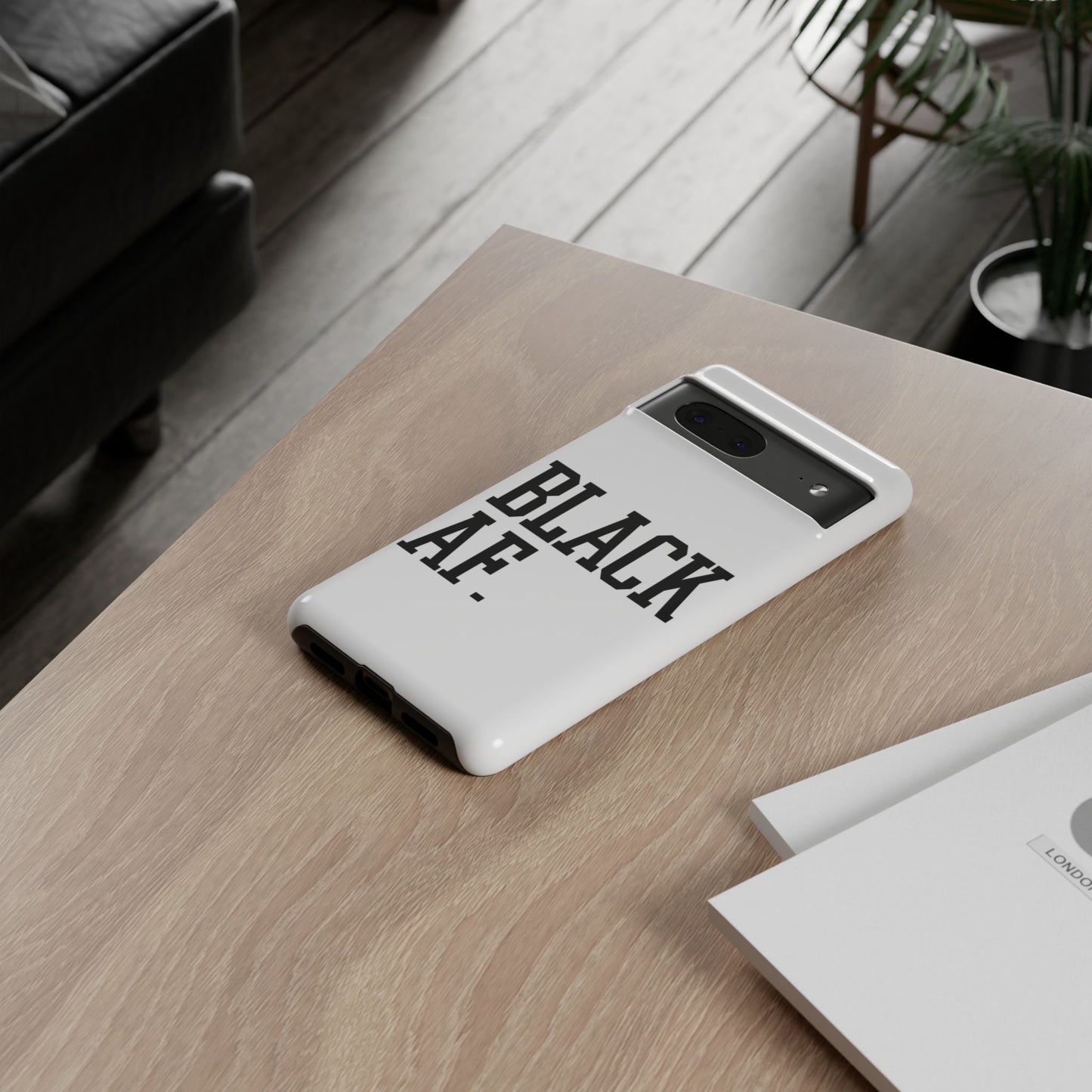 Black AF Phone Case | Bold Protective Case for iPhone & Android | Culture in Your Pocket