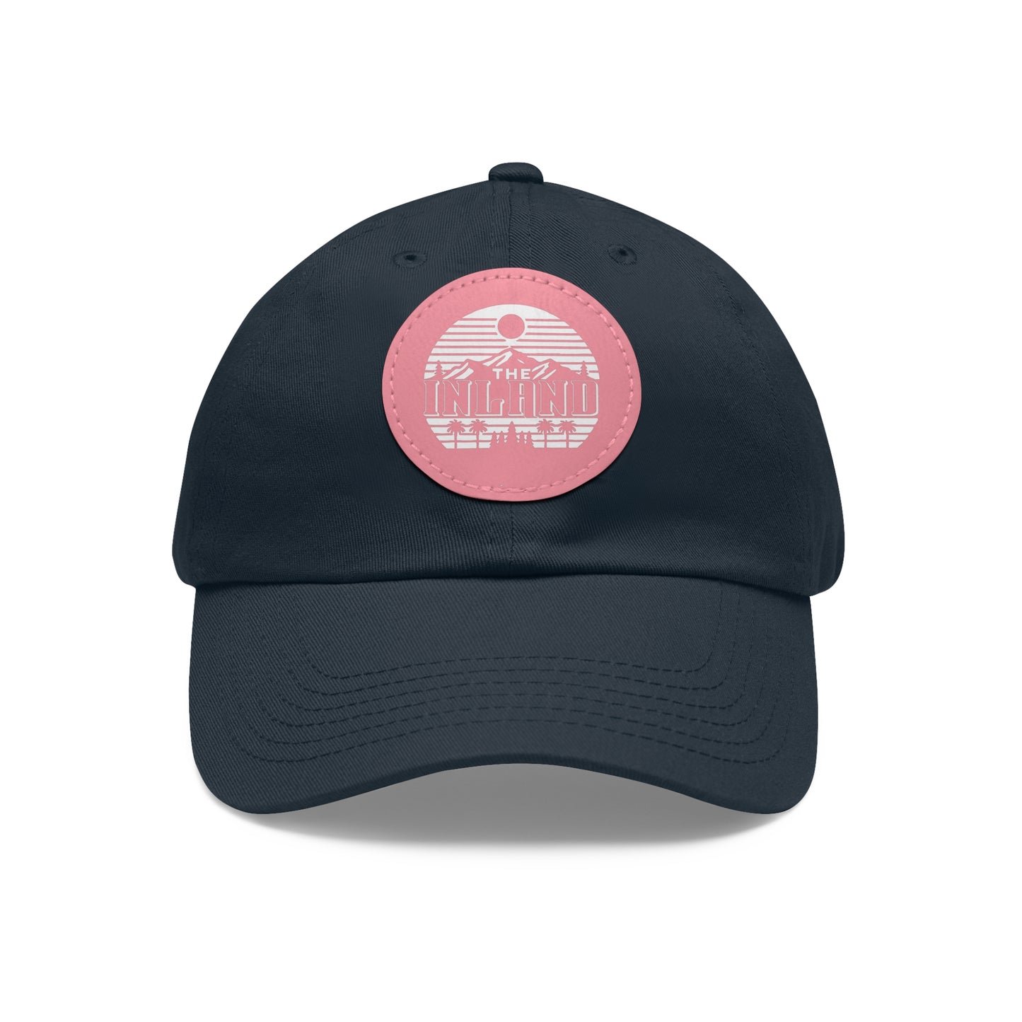 🔥 THE INLAND™ Leather Patch Dad Hat – For Real Ones Only 🔥
