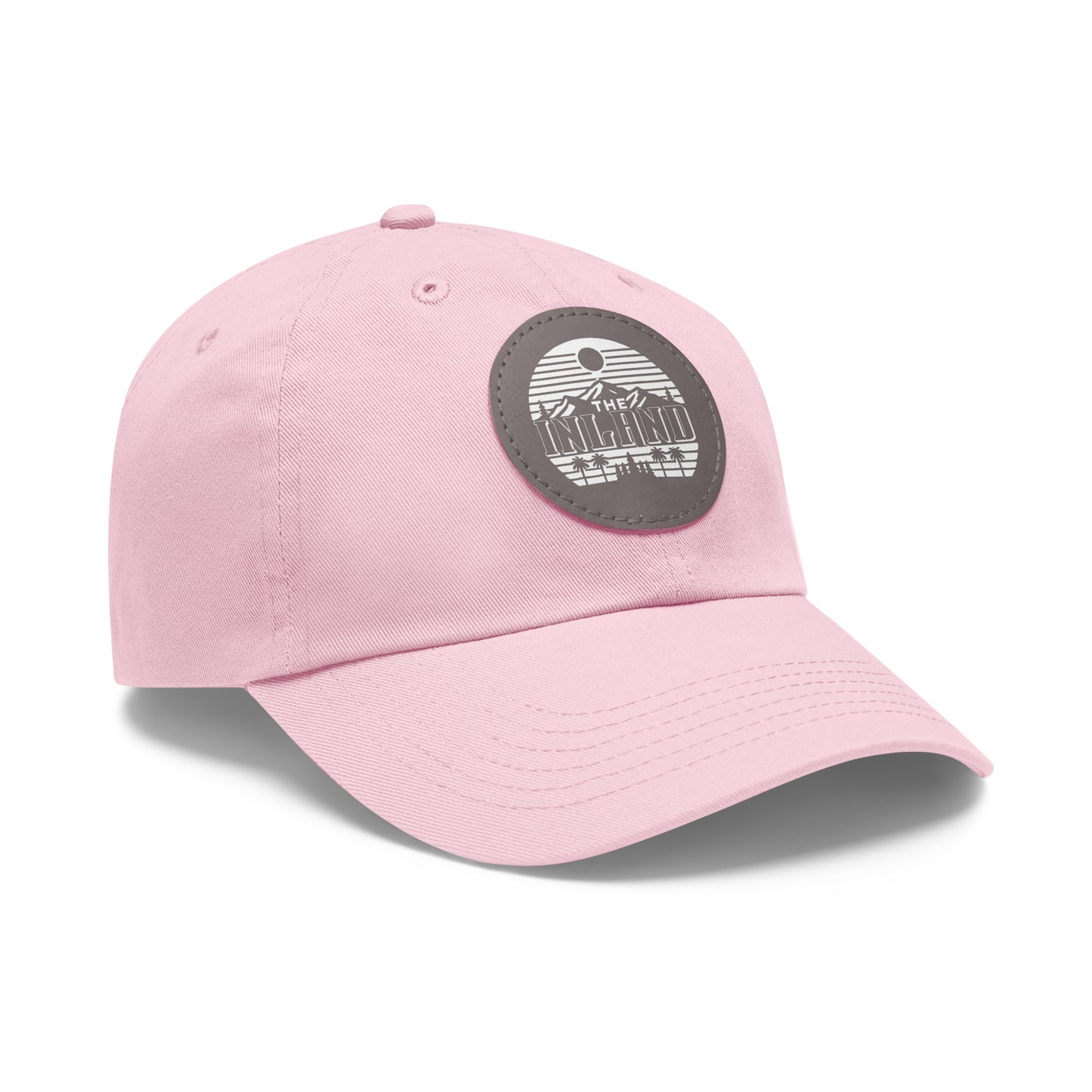 🔥 THE INLAND™ Leather Patch Dad Hat – For Real Ones Only 🔥