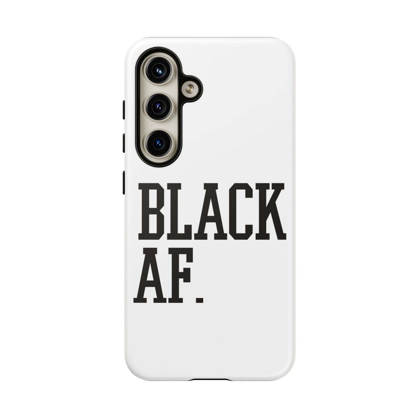 Black AF Phone Case | Bold Protective Case for iPhone & Android | Culture in Your Pocket