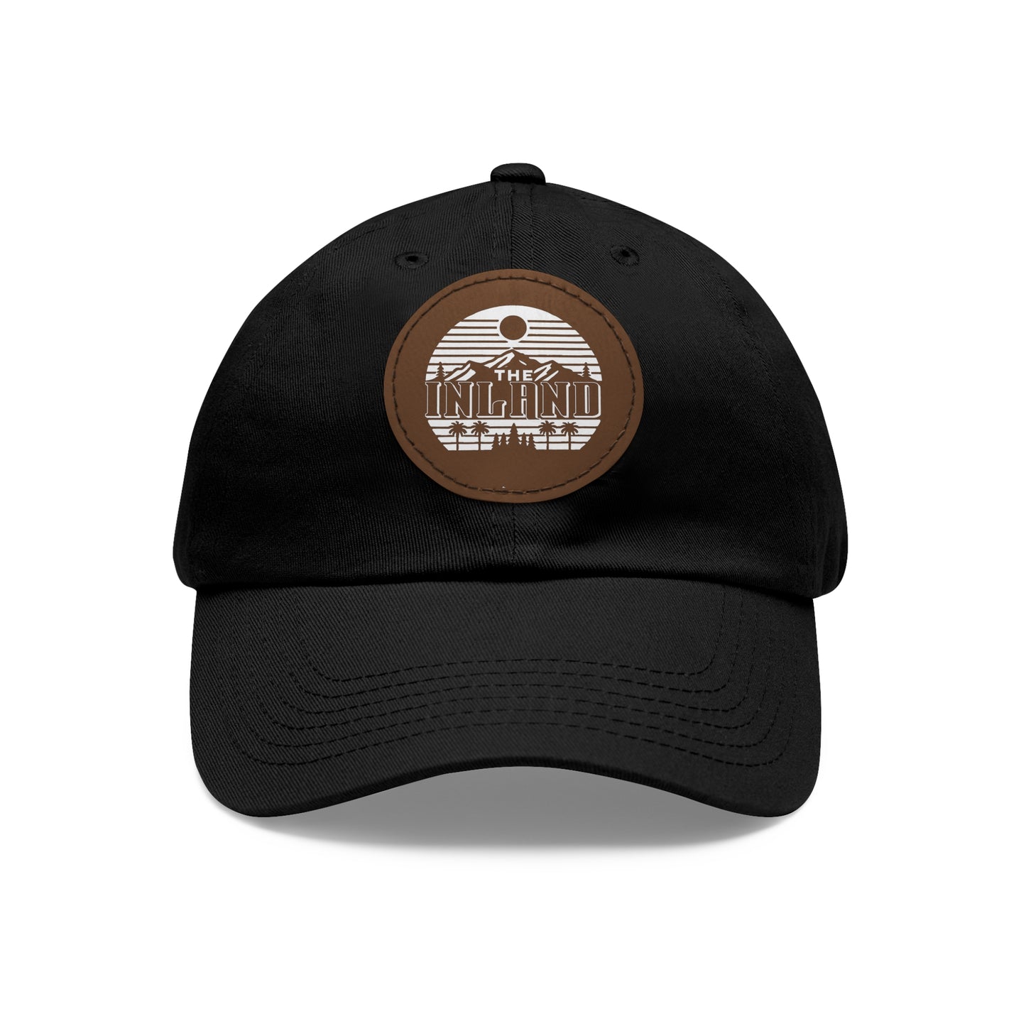 🔥 THE INLAND™ Leather Patch Dad Hat – For Real Ones Only 🔥