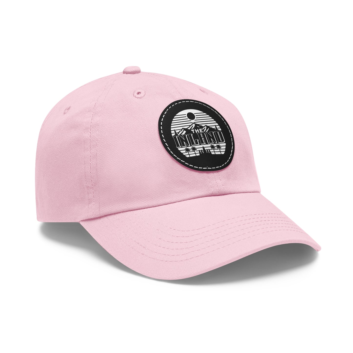 🔥 THE INLAND™ Leather Patch Dad Hat – For Real Ones Only 🔥