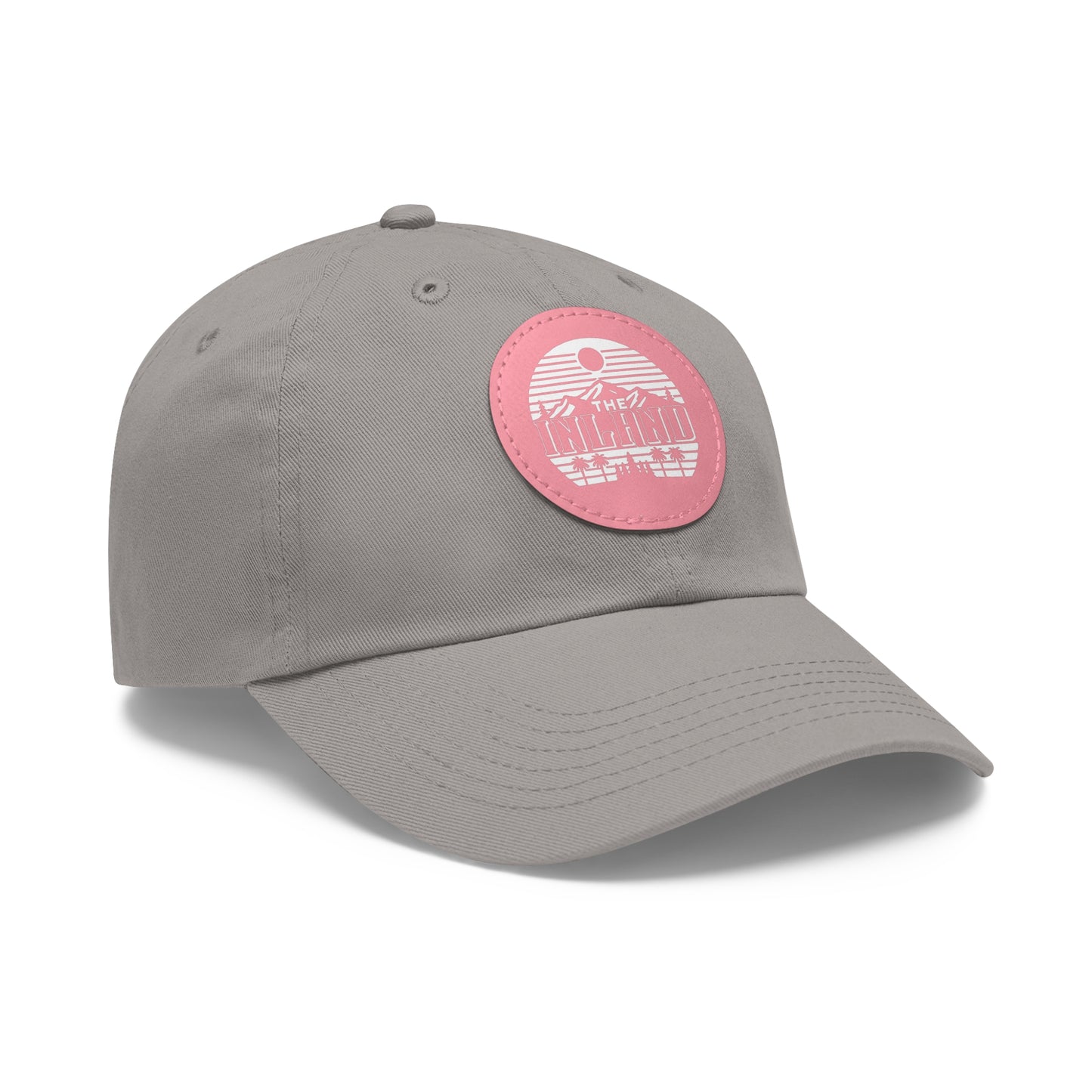 🔥 THE INLAND™ Leather Patch Dad Hat – For Real Ones Only 🔥
