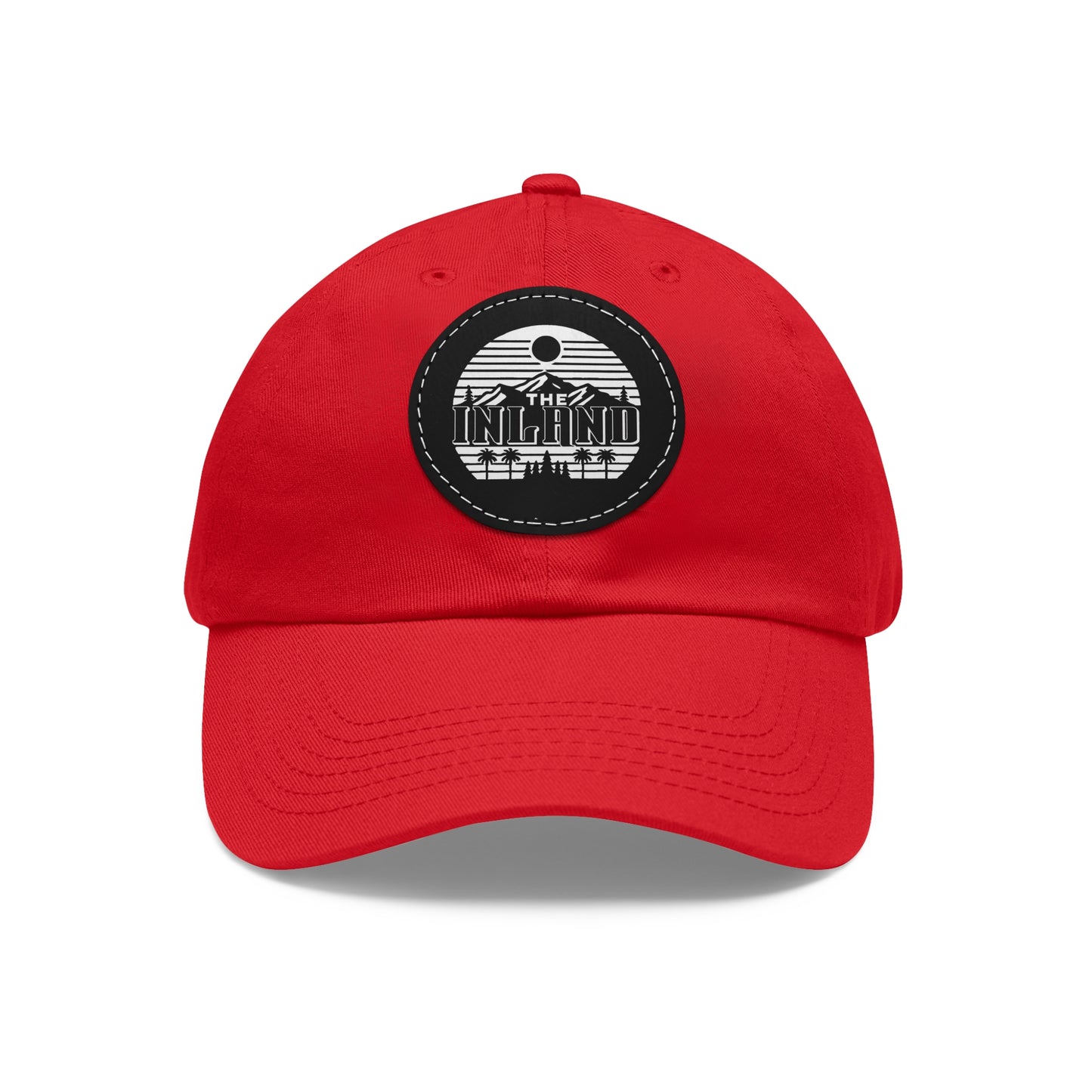 🔥 THE INLAND™ Leather Patch Dad Hat – For Real Ones Only 🔥