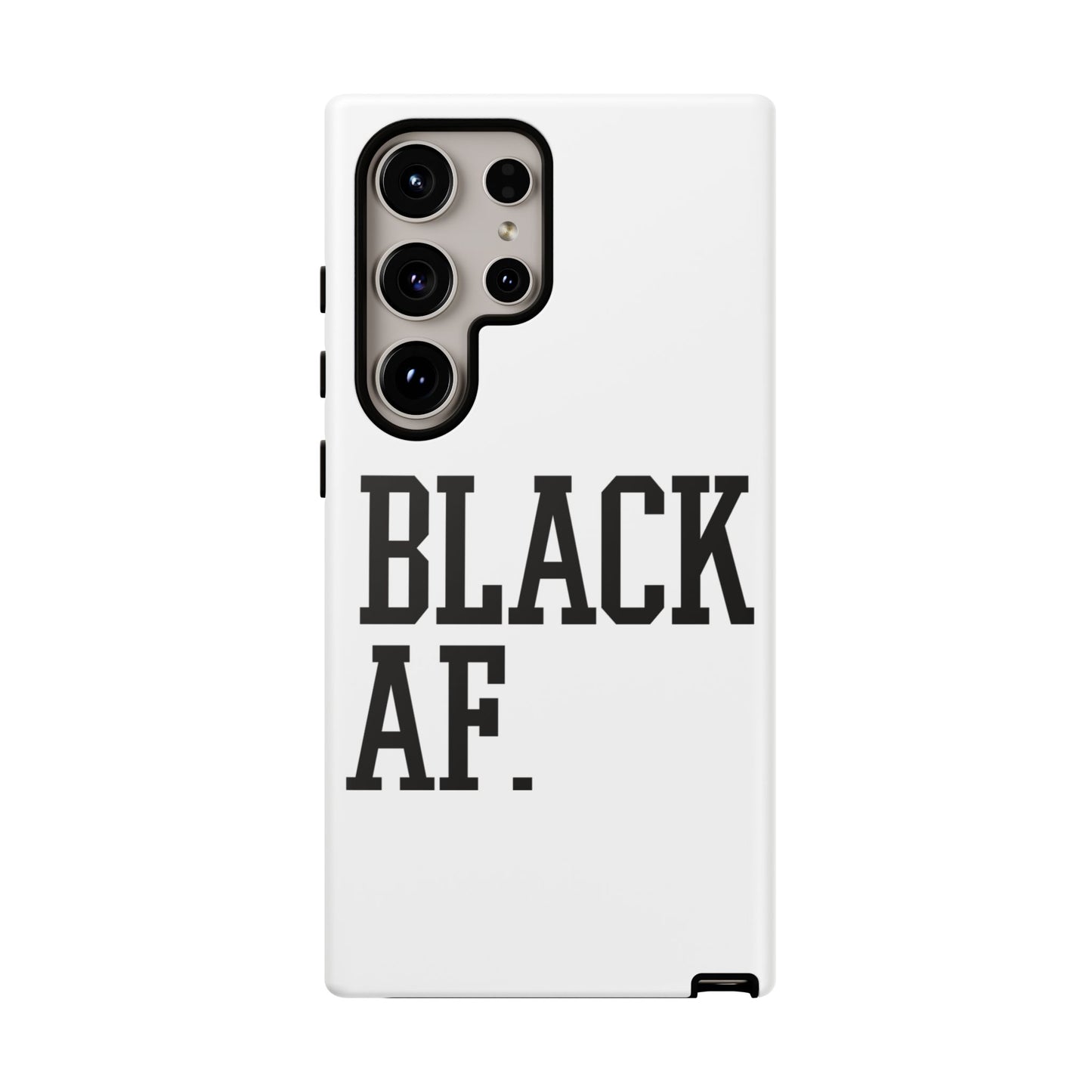 Black AF Phone Case | Bold Protective Case for iPhone & Android | Culture in Your Pocket