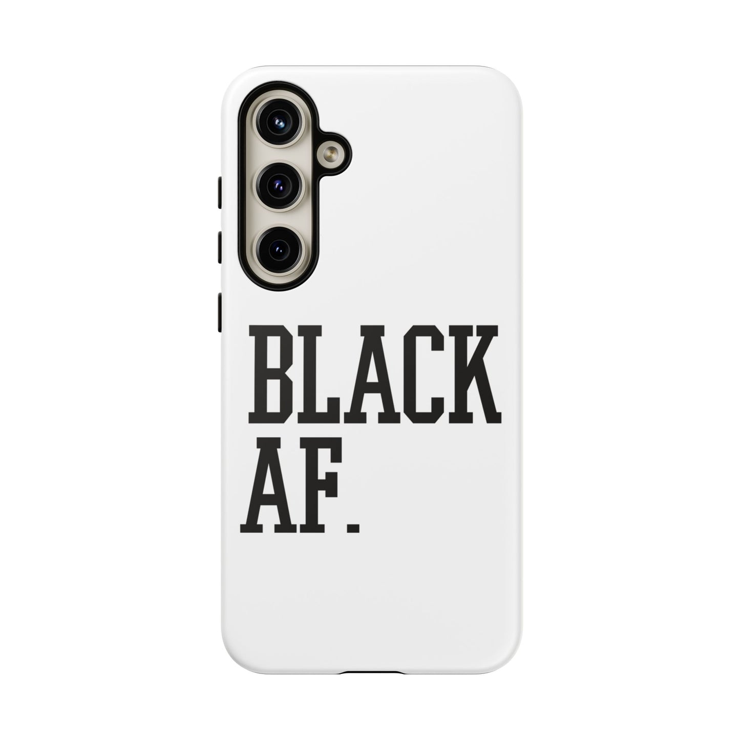 Black AF Phone Case | Bold Protective Case for iPhone & Android | Culture in Your Pocket