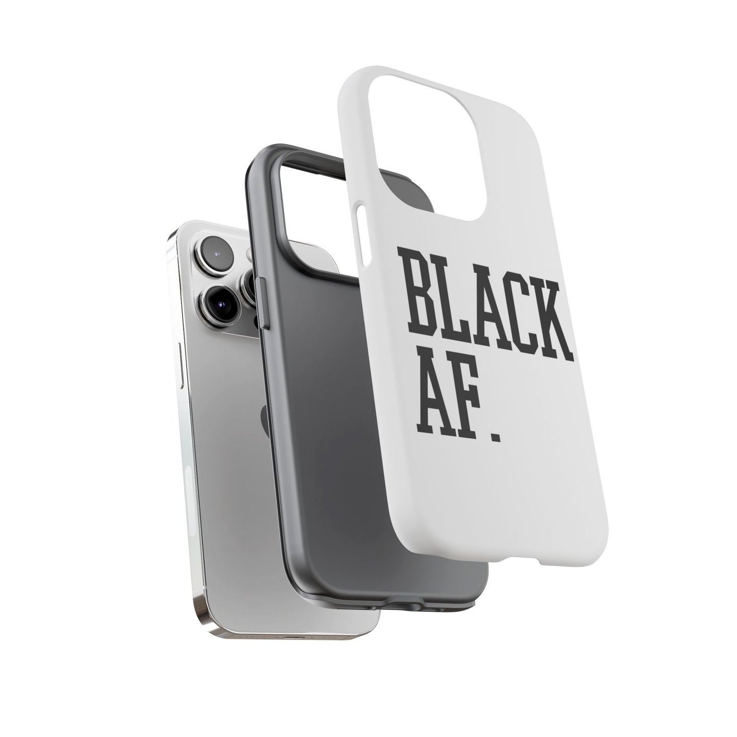 Black AF Phone Case | Bold Protective Case for iPhone & Android | Culture in Your Pocket