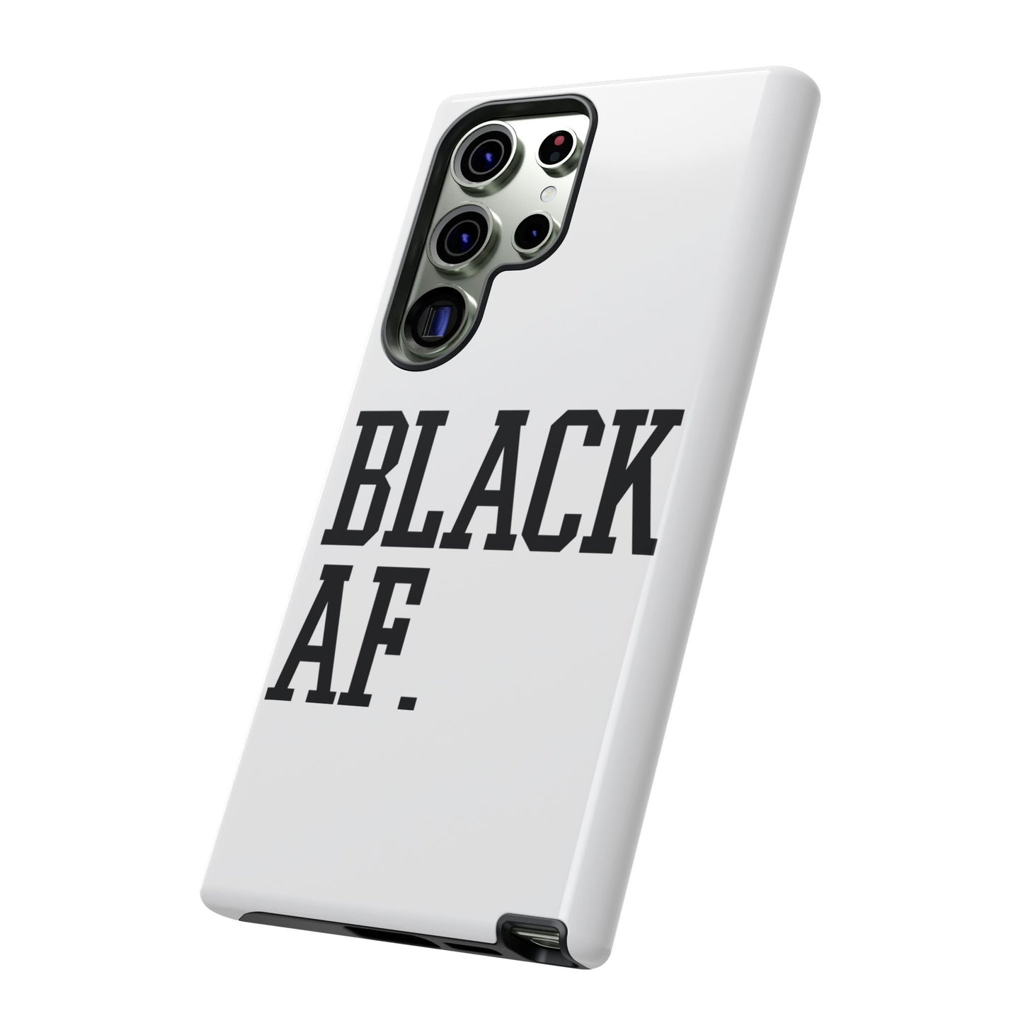 Black AF Phone Case | Bold Protective Case for iPhone & Android | Culture in Your Pocket