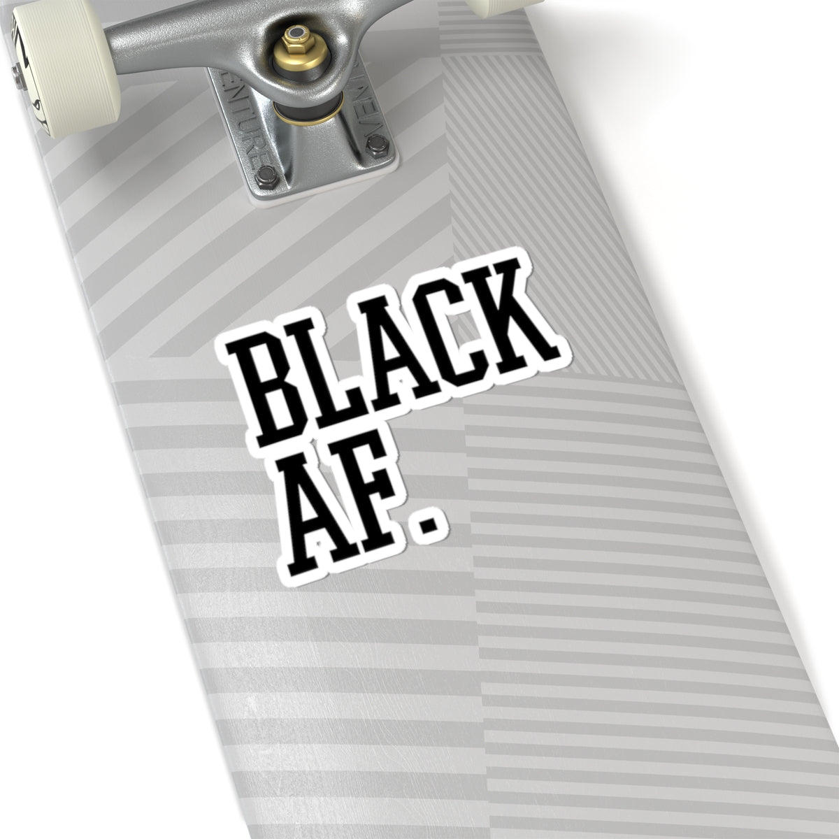 Personalized Black AF Kiss-Cut Stickers