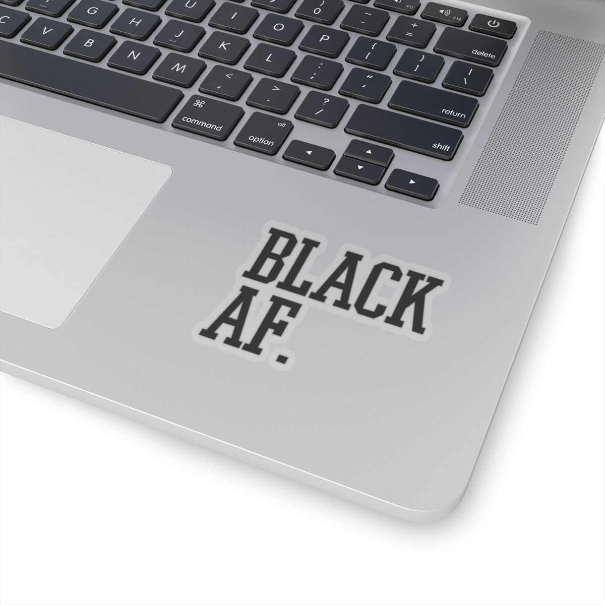 Personalized Black AF Kiss-Cut Stickers