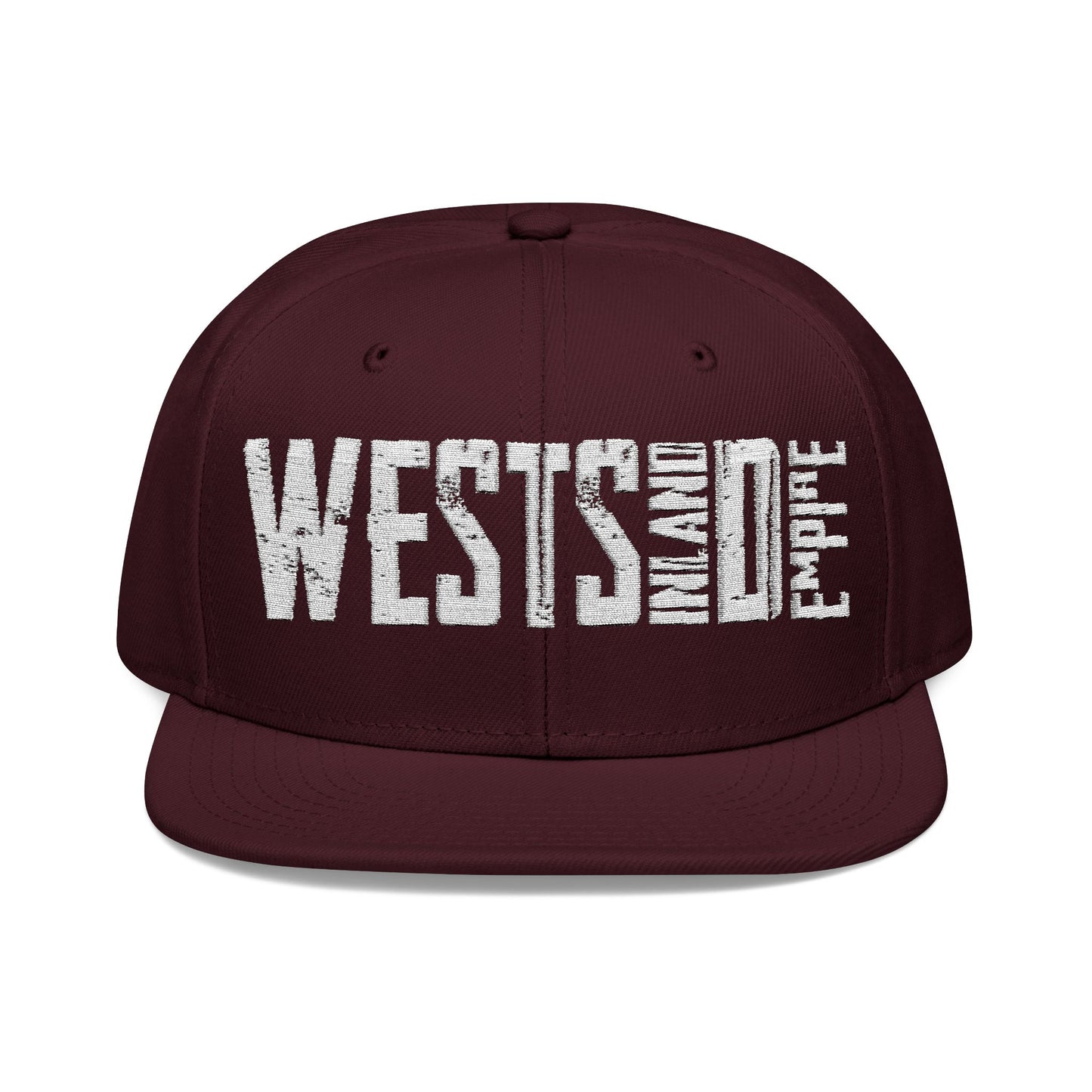 π§’ Westside Inland Empire Embroidered Snapback Hat β 909 Pride on Lock