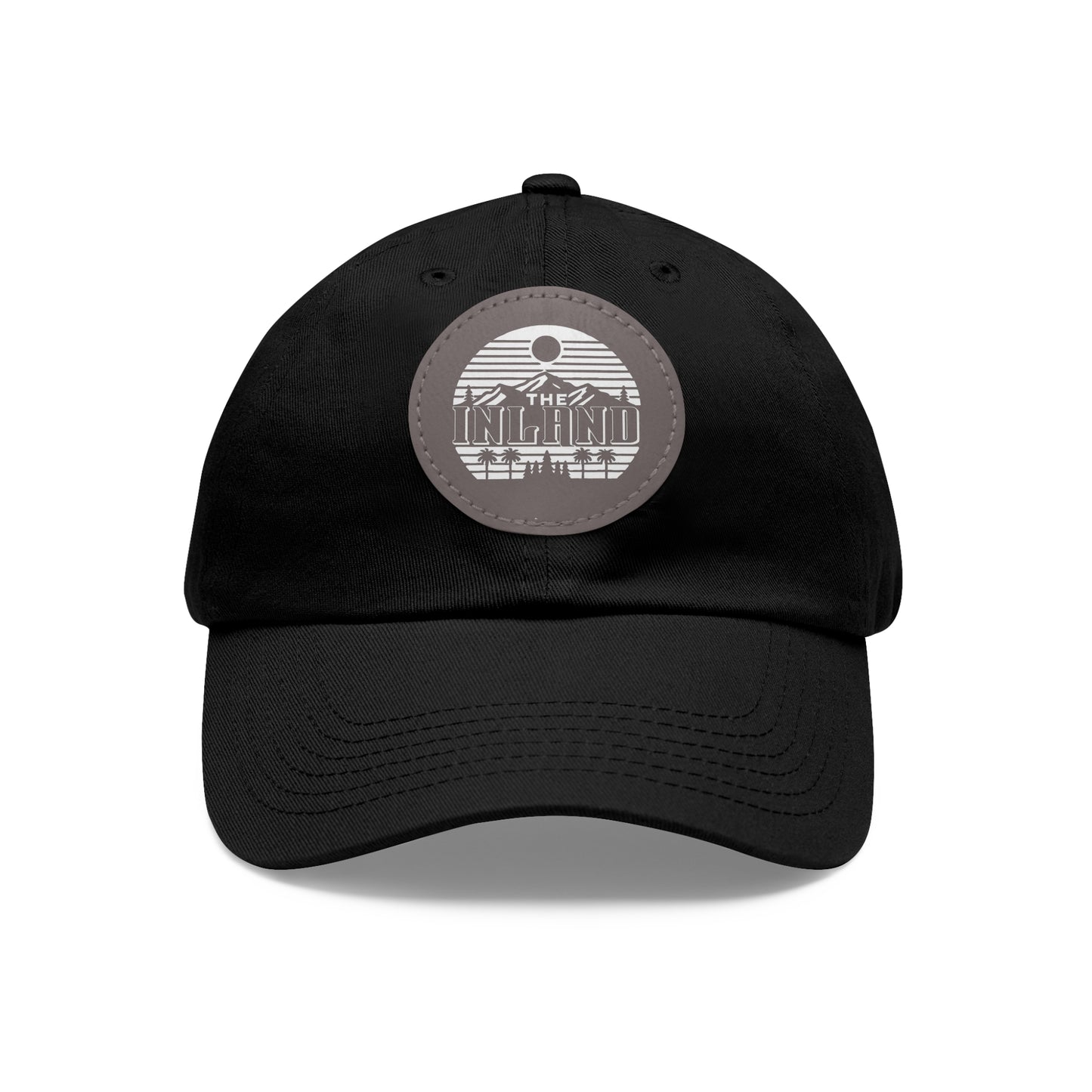 🔥 THE INLAND™ Leather Patch Dad Hat – For Real Ones Only 🔥