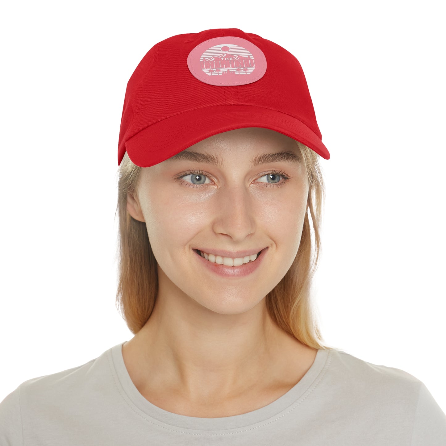 🔥 THE INLAND™ Leather Patch Dad Hat – For Real Ones Only 🔥