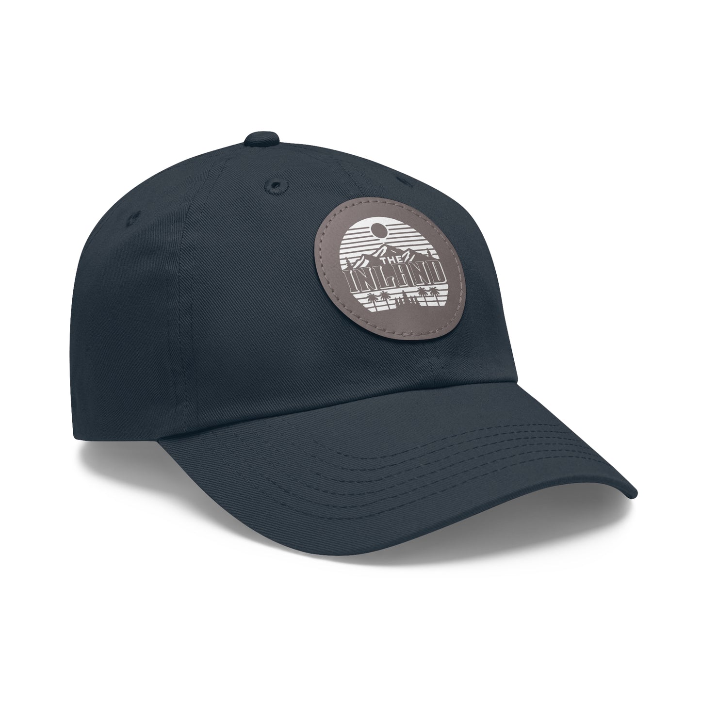 🔥 THE INLAND™ Leather Patch Dad Hat – For Real Ones Only 🔥
