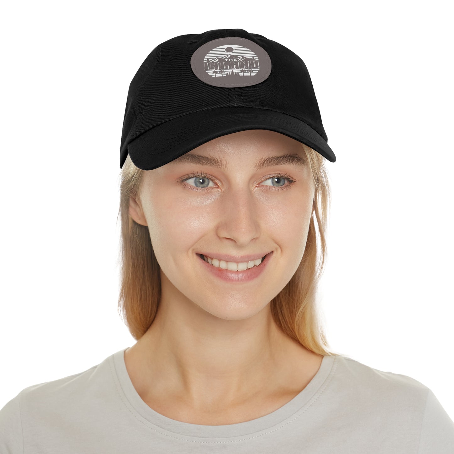 🔥 THE INLAND™ Leather Patch Dad Hat – For Real Ones Only 🔥