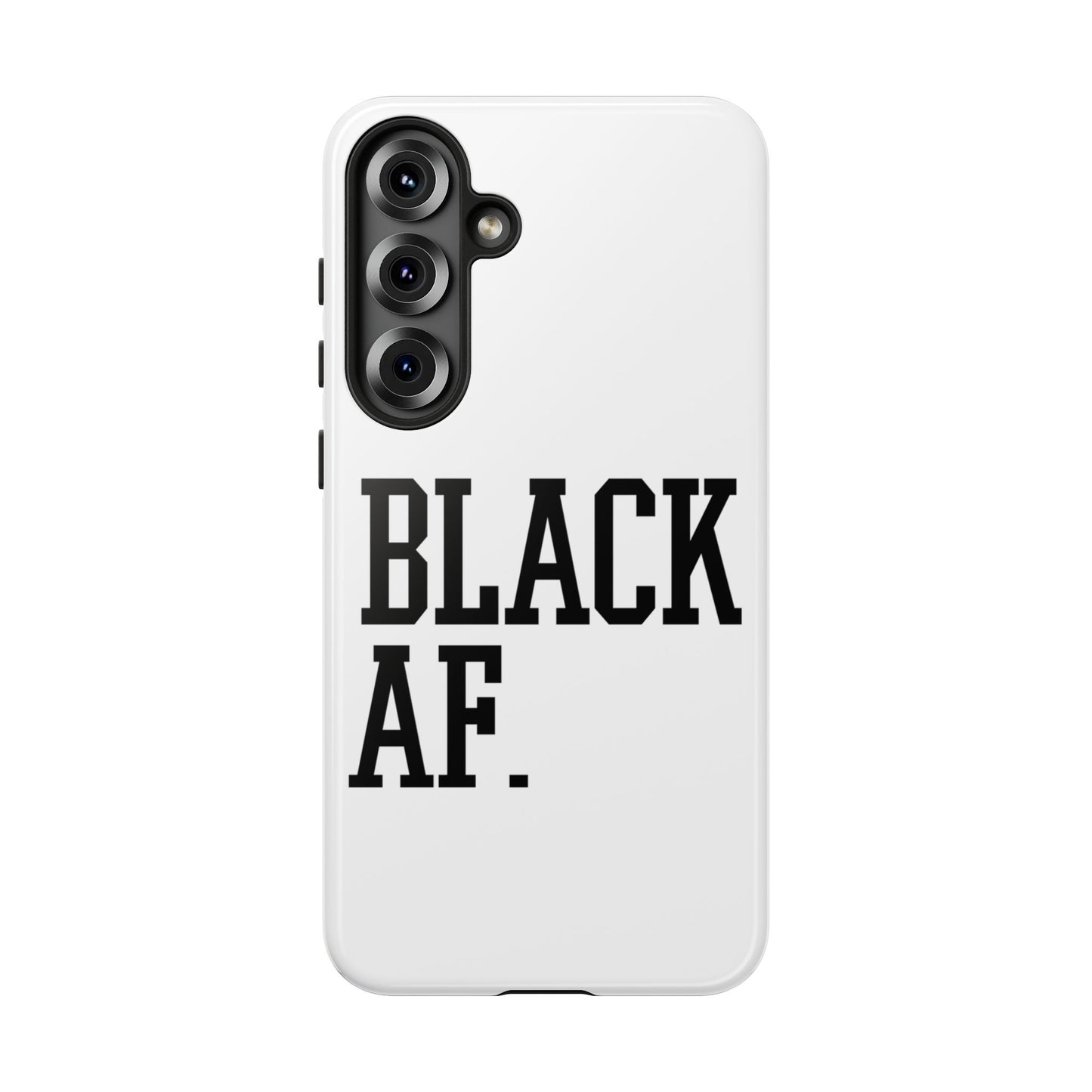 Black AF Phone Case | Bold Protective Case for iPhone & Android | Culture in Your Pocket