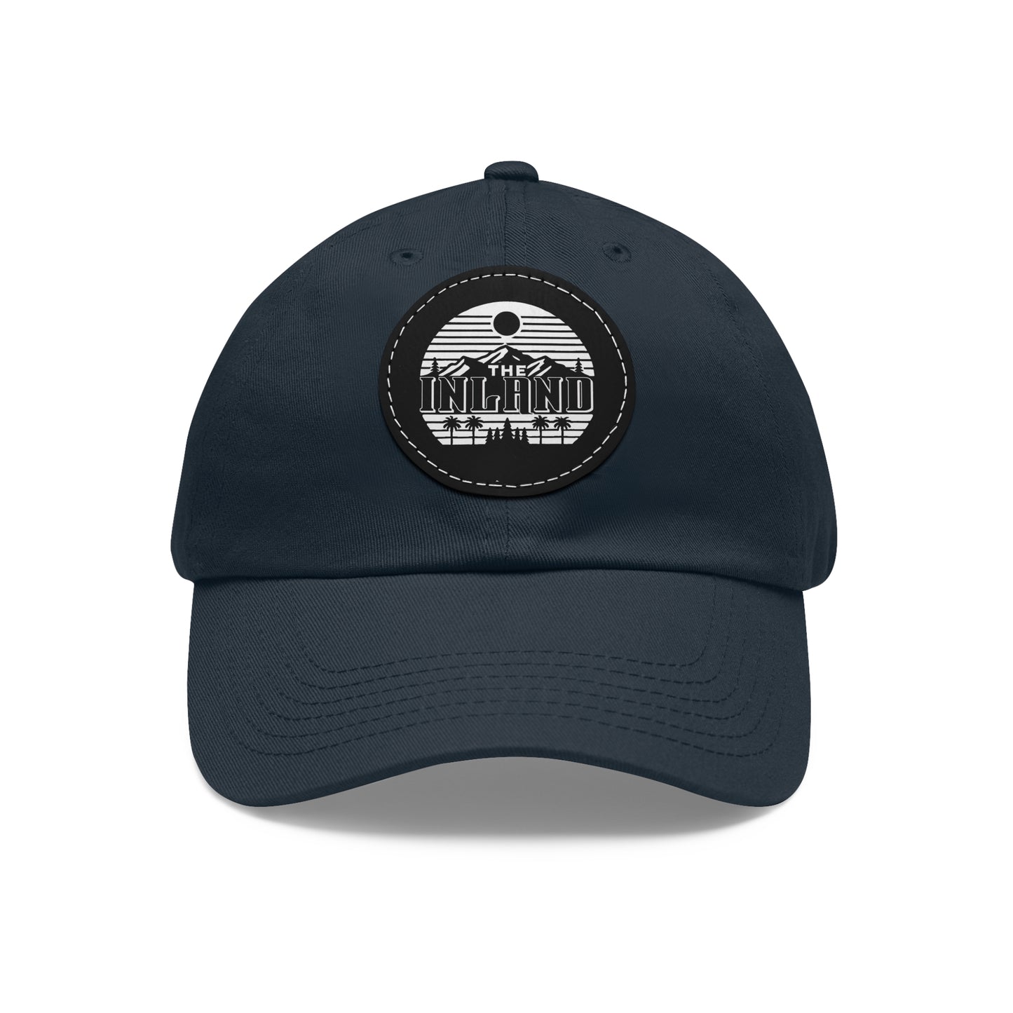 🔥 THE INLAND™ Leather Patch Dad Hat – For Real Ones Only 🔥