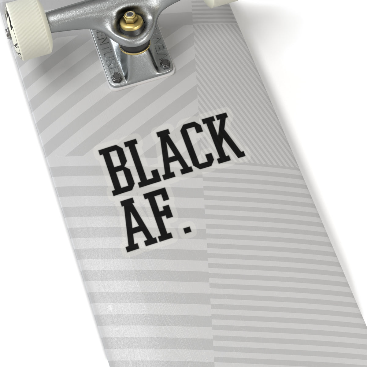 Personalized Black AF Kiss-Cut Stickers
