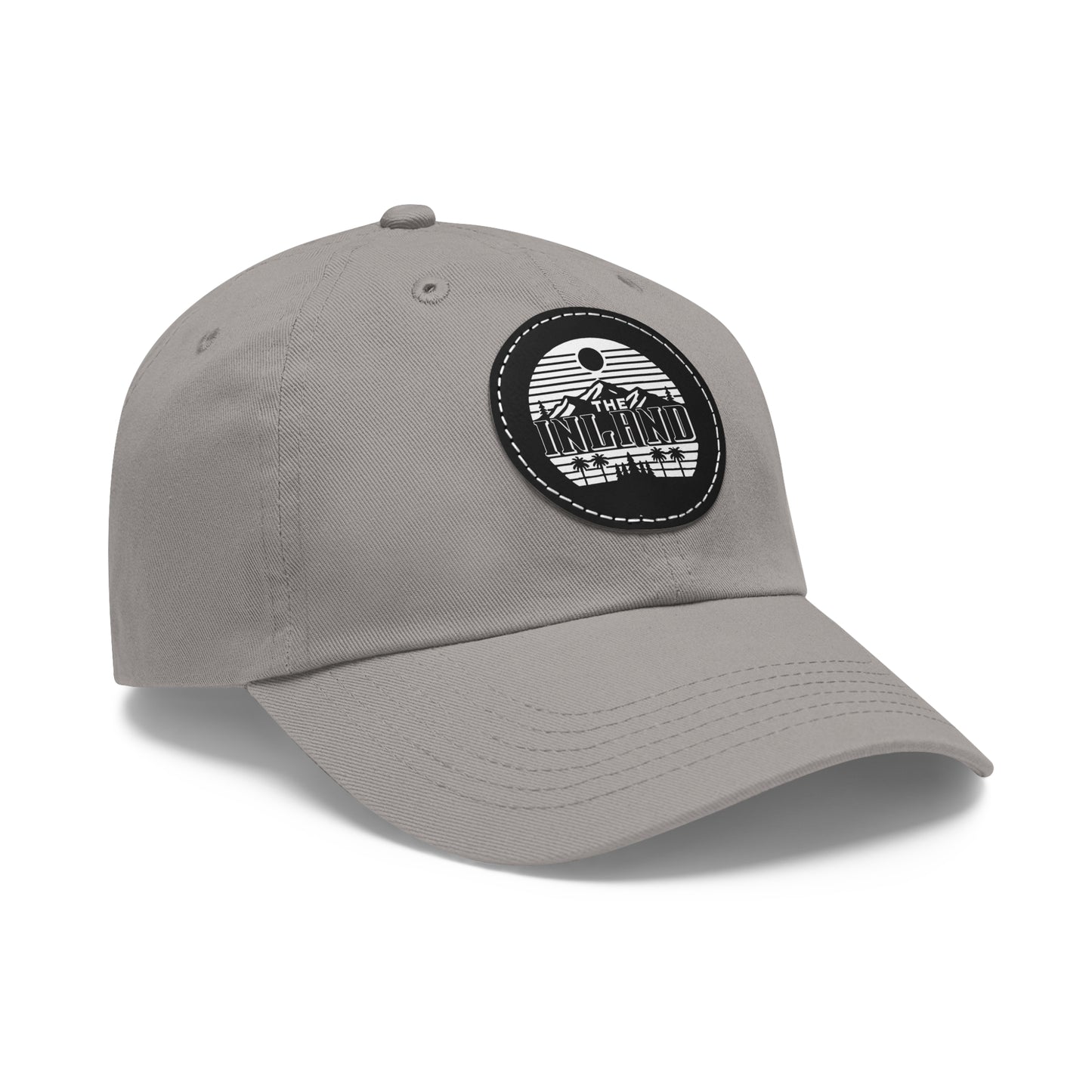 🔥 THE INLAND™ Leather Patch Dad Hat – For Real Ones Only 🔥