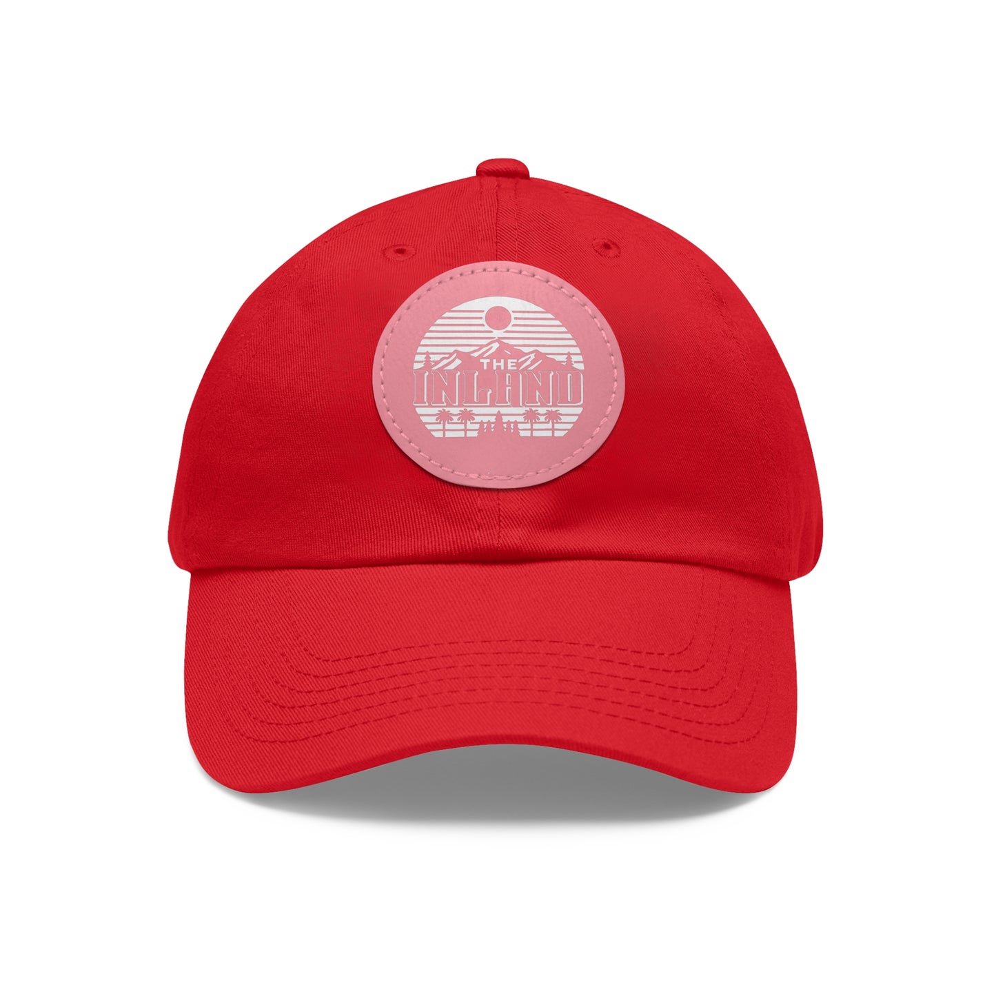 🔥 THE INLAND™ Leather Patch Dad Hat – For Real Ones Only 🔥
