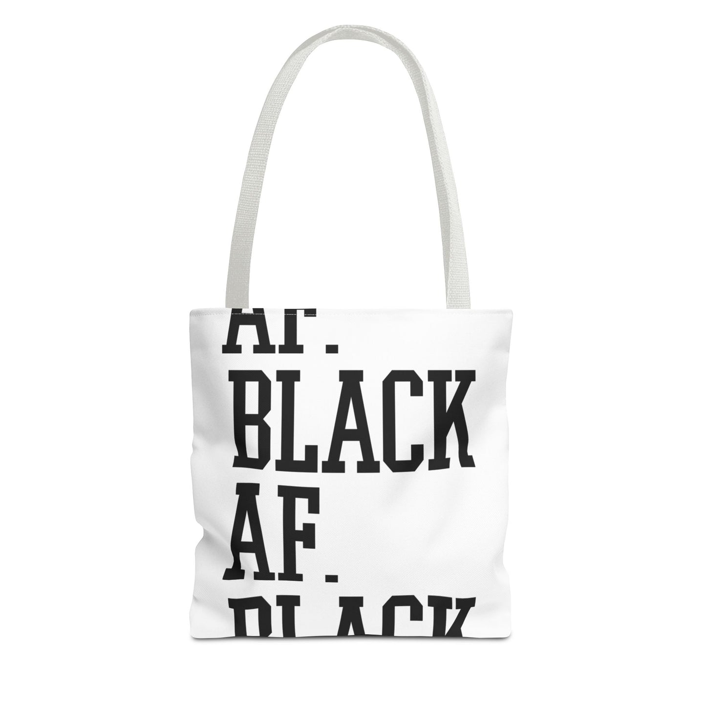 Trigger Warning: This Black Tote Ain’t for the Quiet Ones." | 13x13 Bold Statement Bag