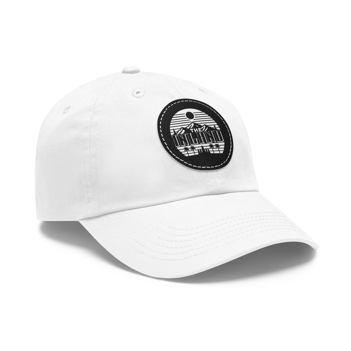 🔥 THE INLAND™ Leather Patch Dad Hat – For Real Ones Only 🔥