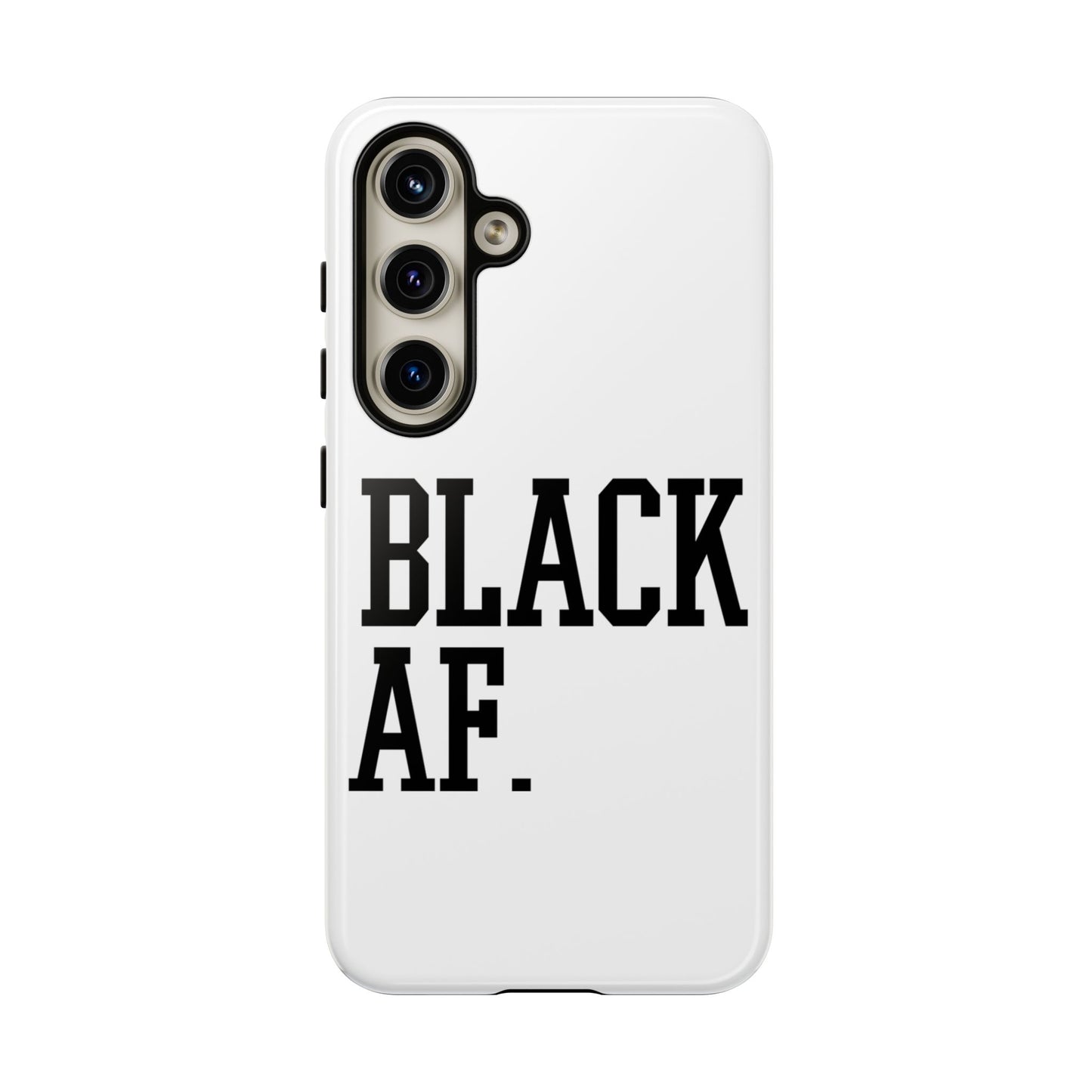 Black AF Phone Case | Bold Protective Case for iPhone & Android | Culture in Your Pocket