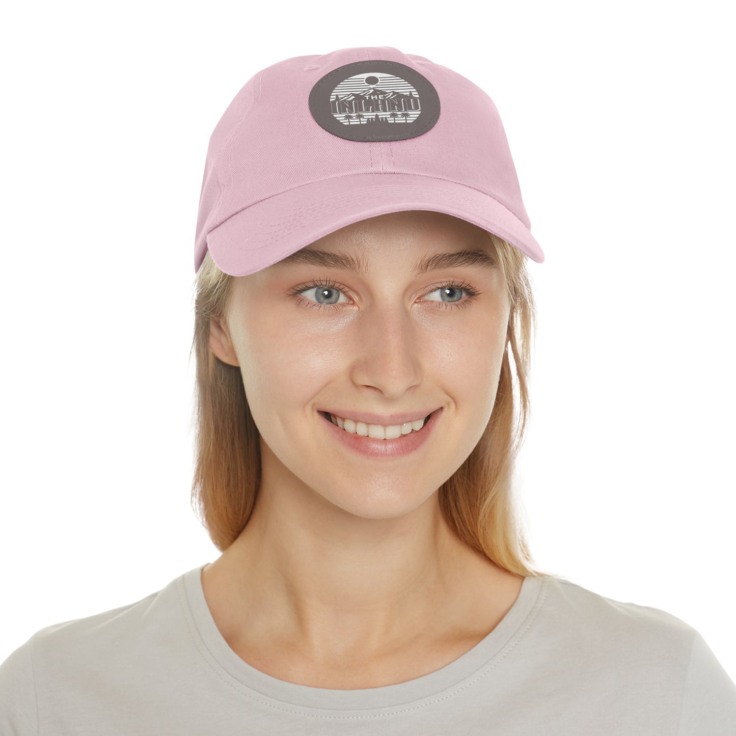 🔥 THE INLAND™ Leather Patch Dad Hat – For Real Ones Only 🔥