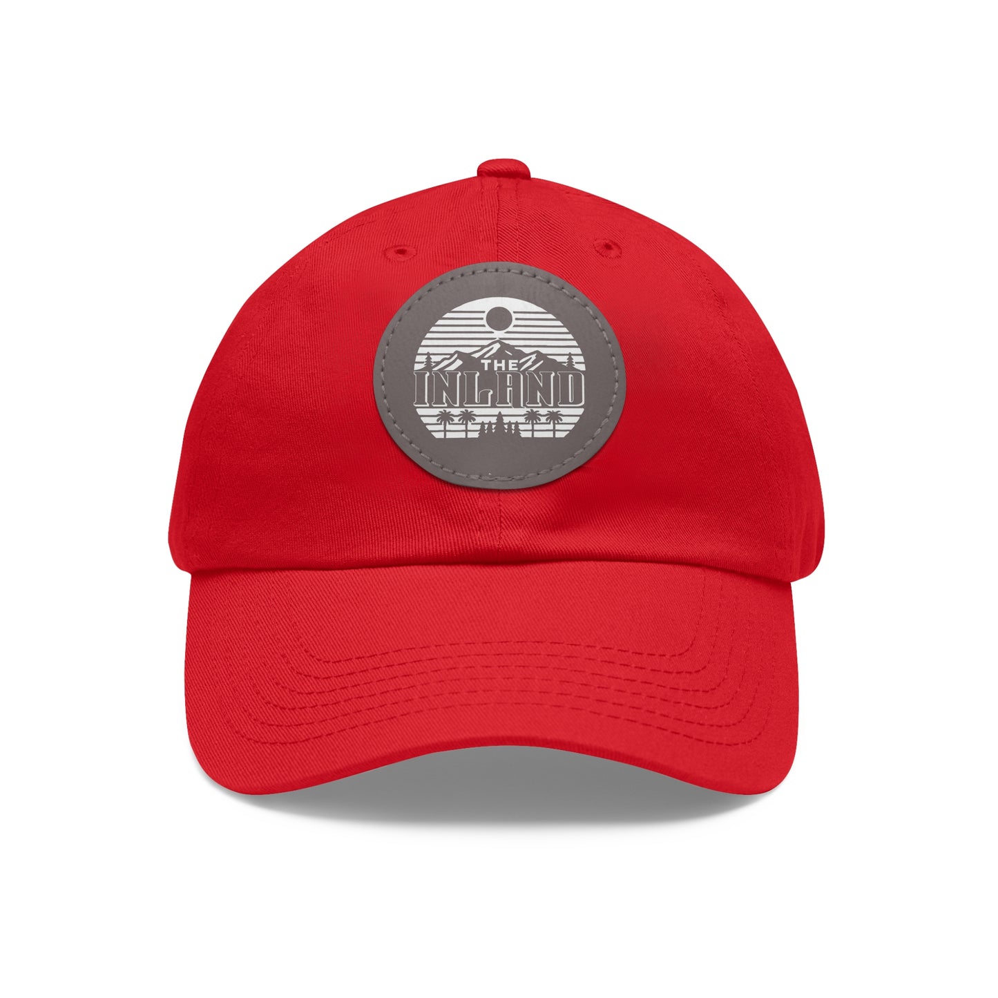 🔥 THE INLAND™ Leather Patch Dad Hat – For Real Ones Only 🔥