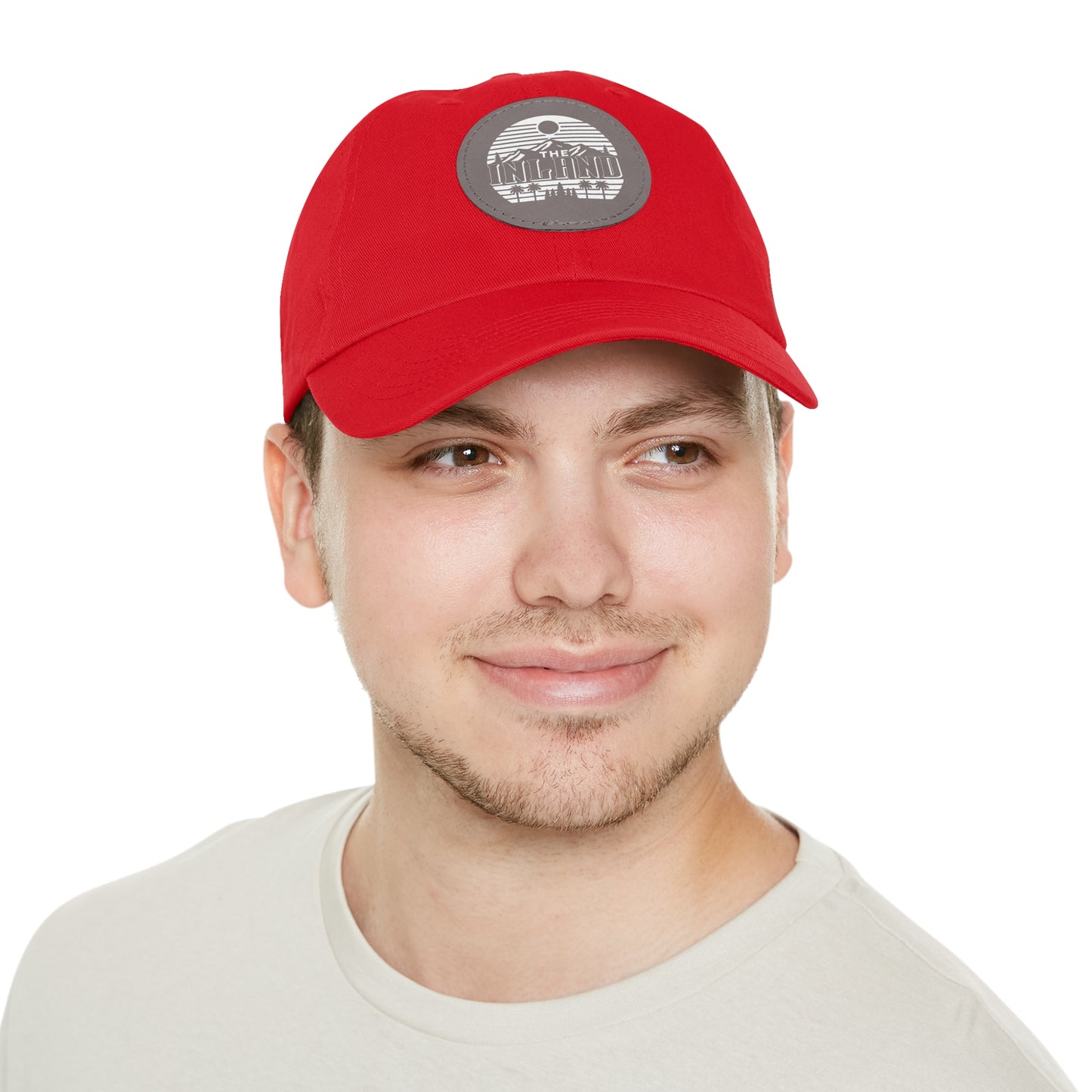 🔥 THE INLAND™ Leather Patch Dad Hat – For Real Ones Only 🔥
