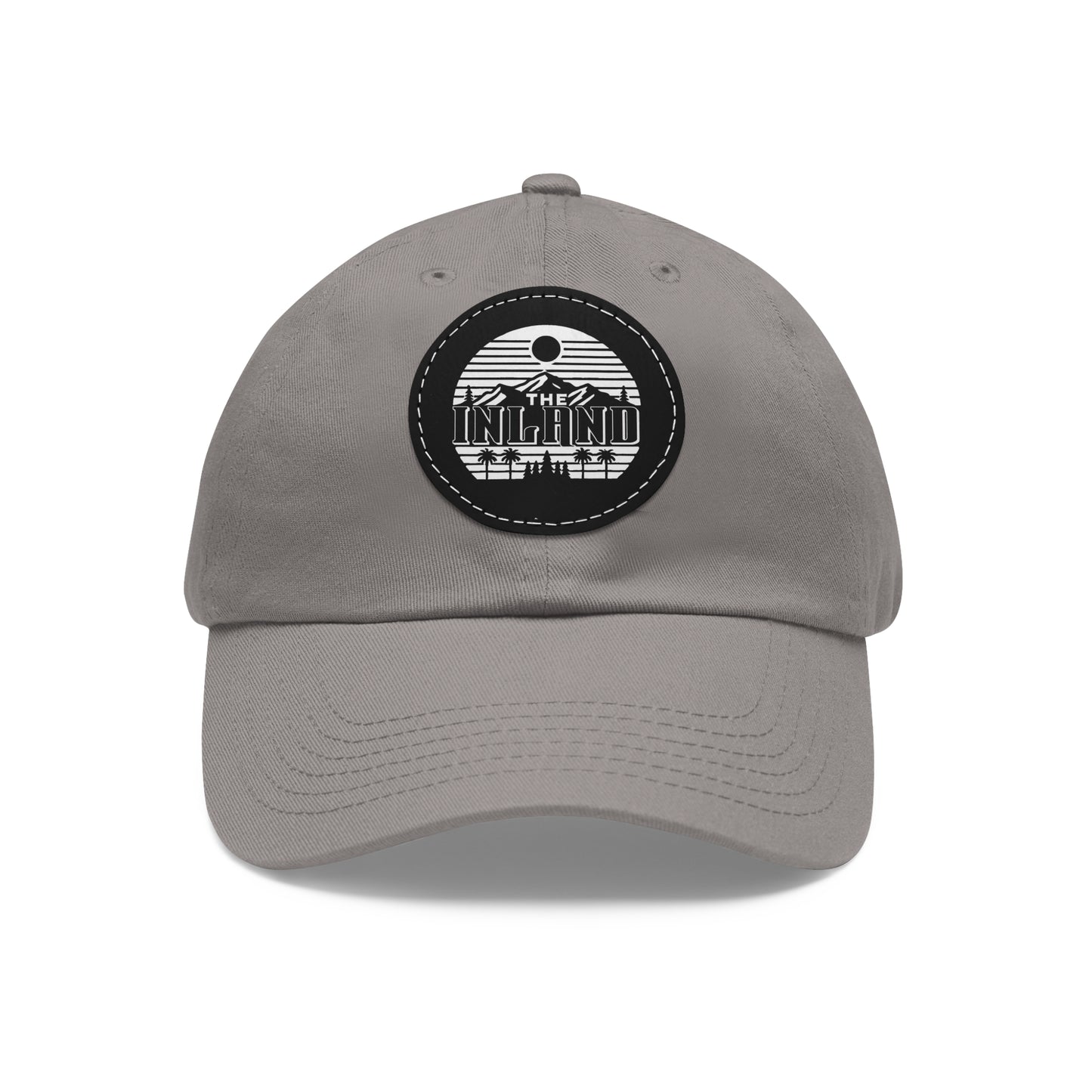 🔥 THE INLAND™ Leather Patch Dad Hat – For Real Ones Only 🔥