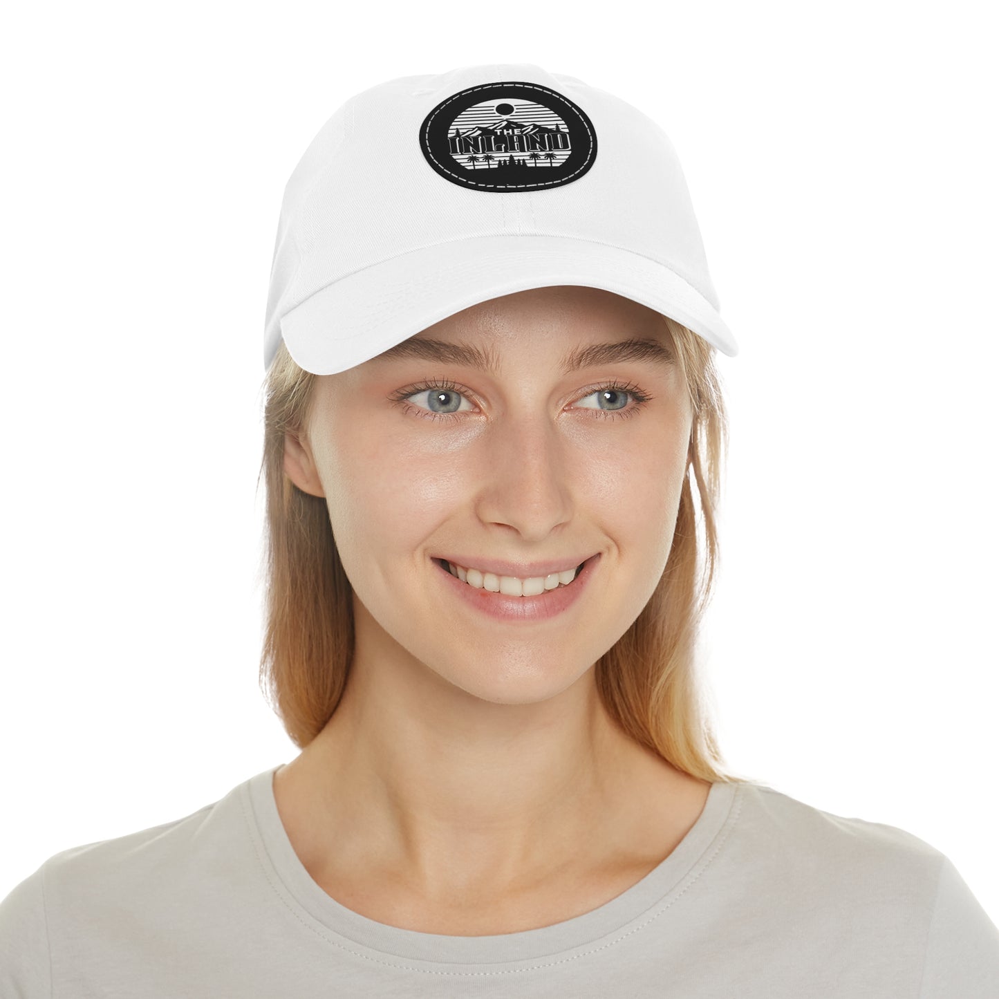 🔥 THE INLAND™ Leather Patch Dad Hat – For Real Ones Only 🔥